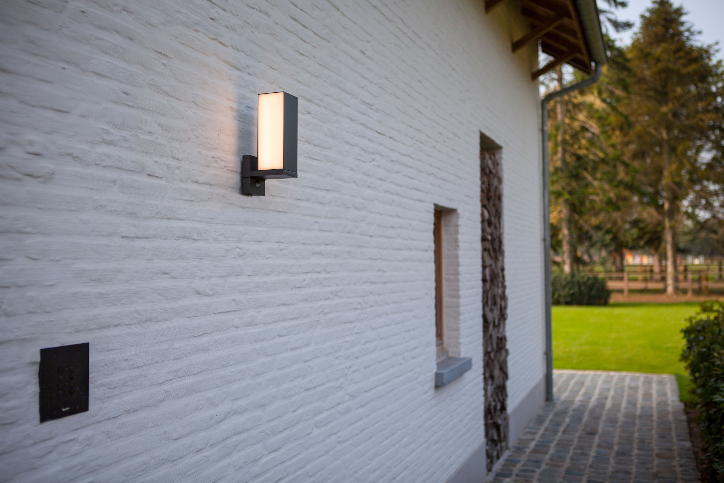 LUTEC LED Außen-Wandleuchte »CUBA«, Leuchtmittel LED-Modul | LED fest integriert