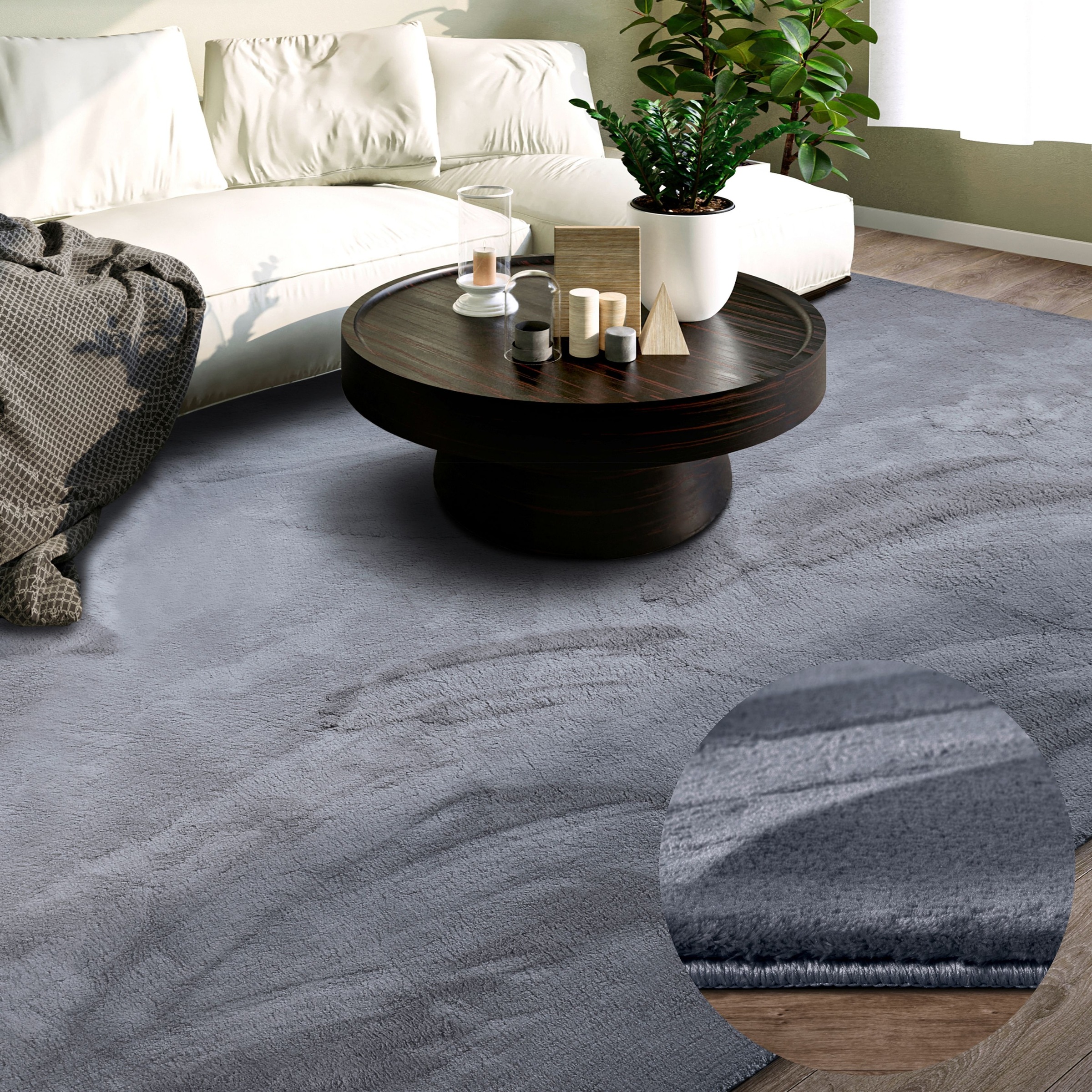 Villeroy & Boch Teppich »Leon«, rechteckig, 15 mm Höhe, Langflor, Shaggy, u günstig online kaufen