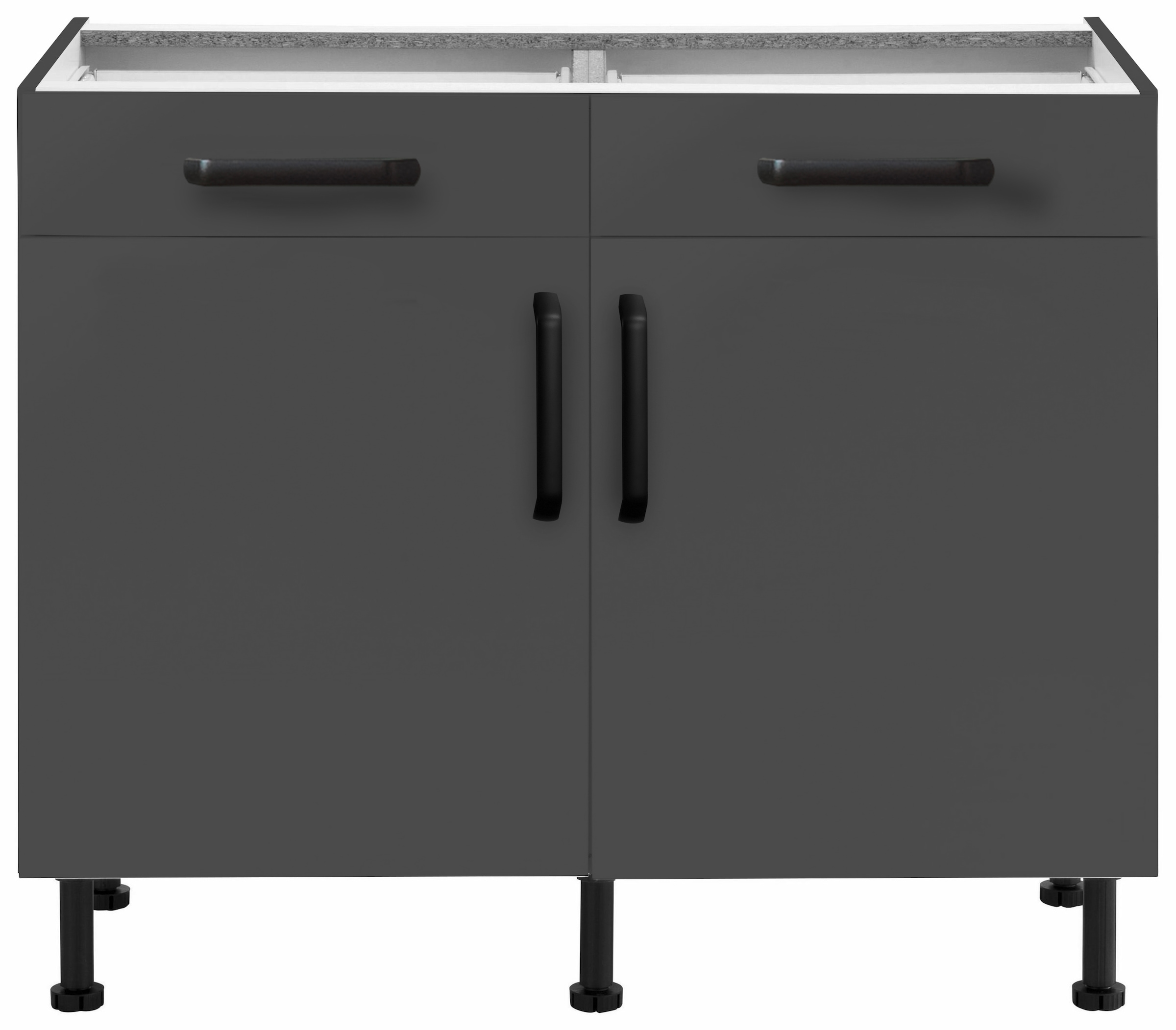 wiho Küchen Unterschrank »Simi« Soft-Close-Funktion in Schubkästen und Auszügen, verstellbare Füße