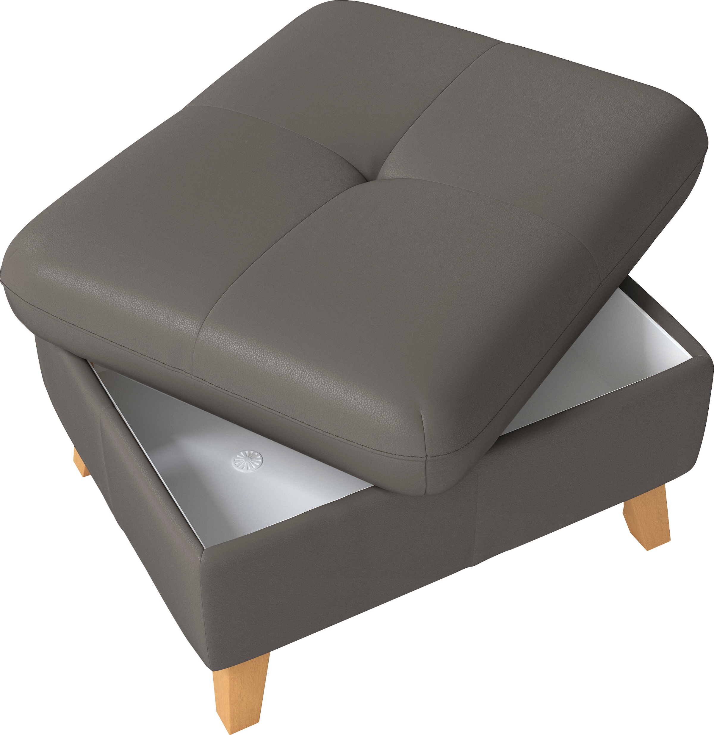 sit&more Stauraumhocker »Göteborg«, mit Federkern