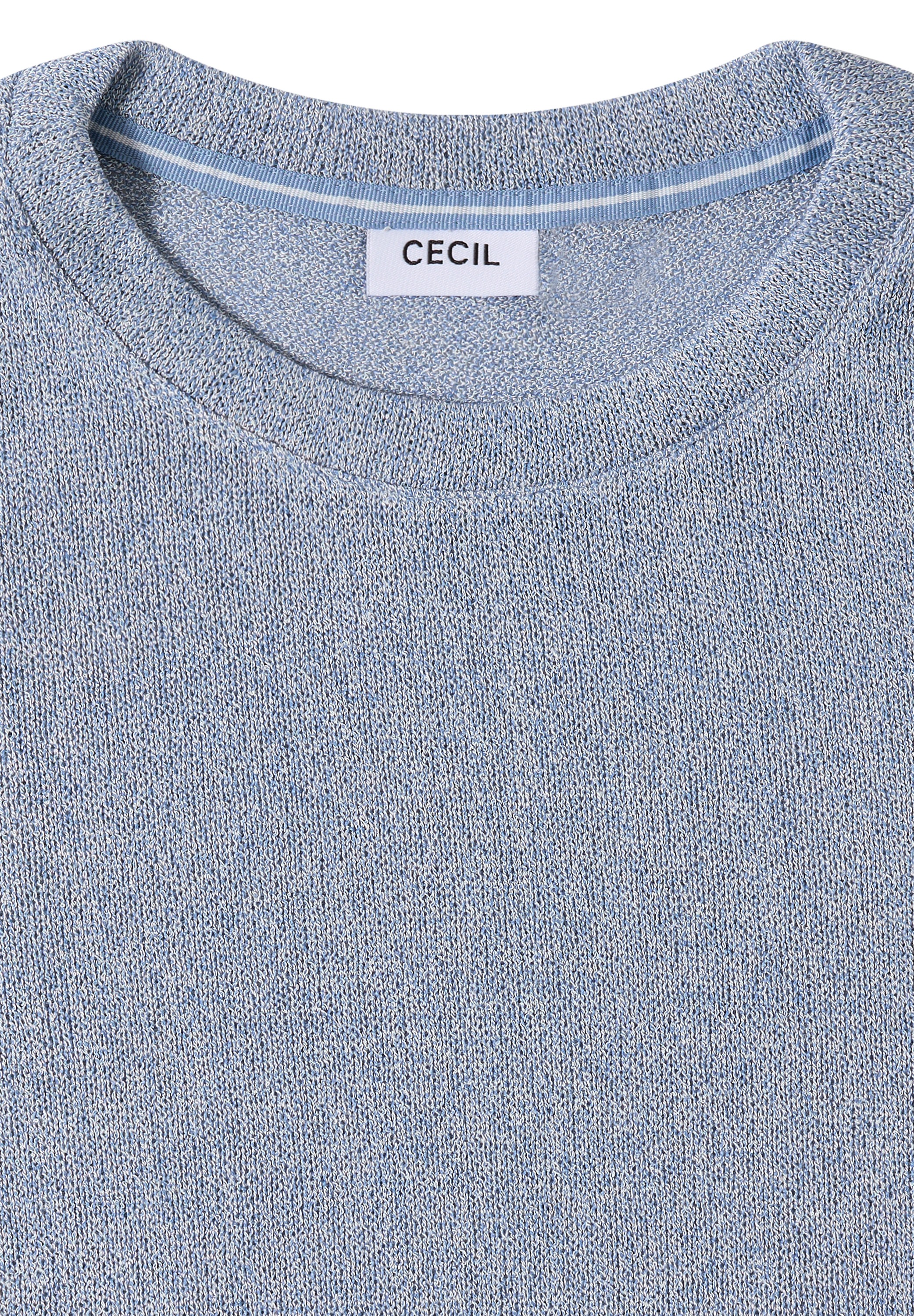 Cecil T-Shirt in feiner Strick Optik