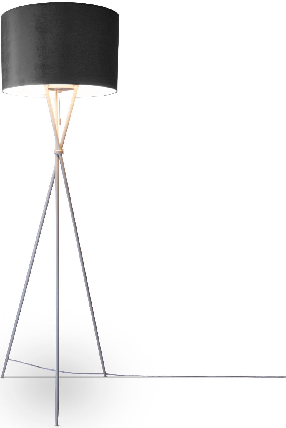 Paco Home Stehlampe »Kate uni Color«, Leuchtmittel E27   ohne Leuchtmittel, günstig online kaufen