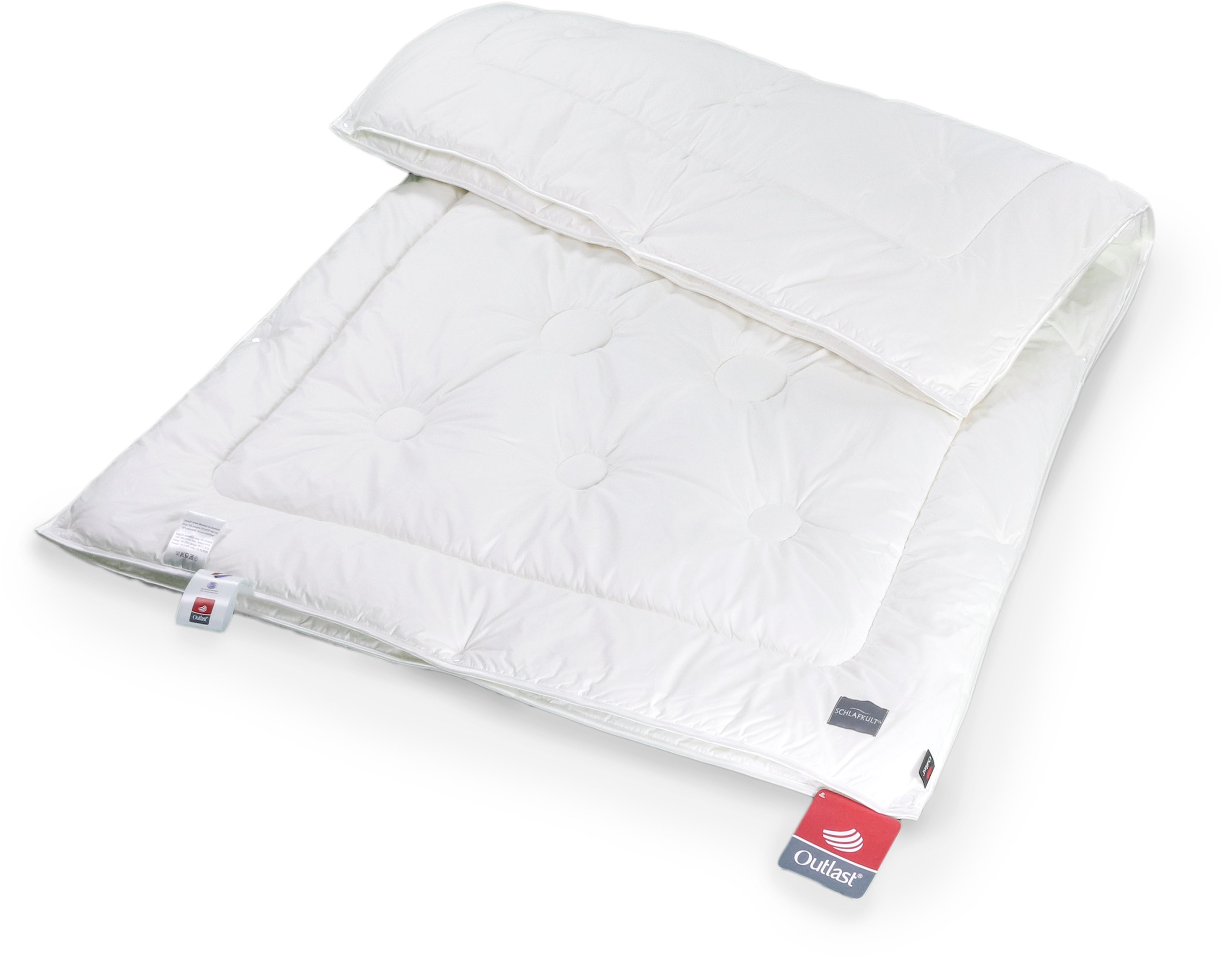 Stendebach Kunstfaserbettdecke »Climacozy Bettdecke, Allergiker geeignet (Hausstauballergiker)«, 4-Jahreszeiten, Füllung 100% Polyester, Bezug 100% Baumwolle, (1 St.), Bettdecke in 135x200 oder 155x220 cm, für Sommer oder Winter