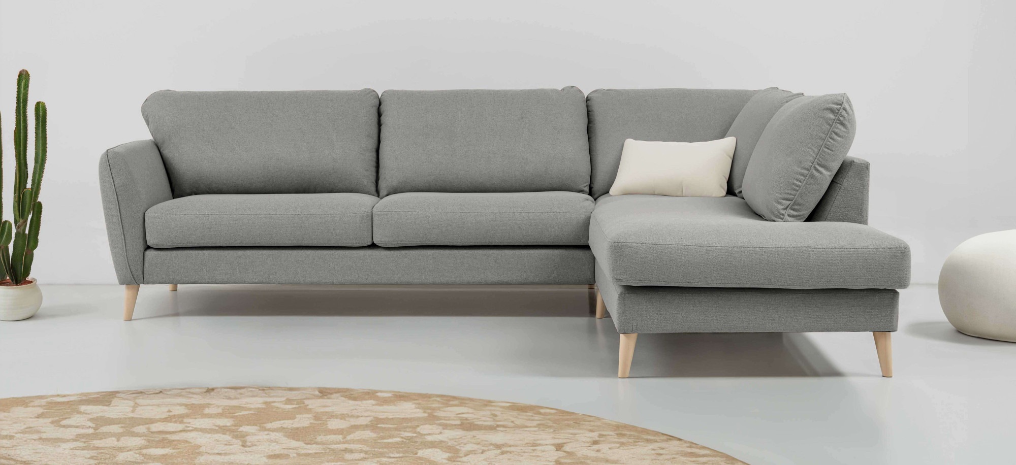 Home affaire Ecksofa »MARSEILLE 278/202 cm, L-Form, Ottom. rechts/links, ve günstig online kaufen