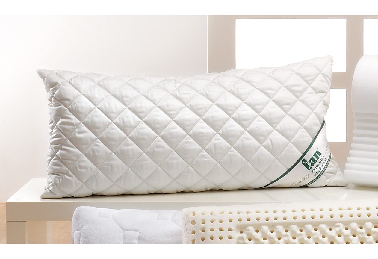 Fan Dinkelkörnerkissen "Dinkelkissen", beige, B/H/L: 40cm x 10cm x 80cm, Baumwolle, 1 Stk.