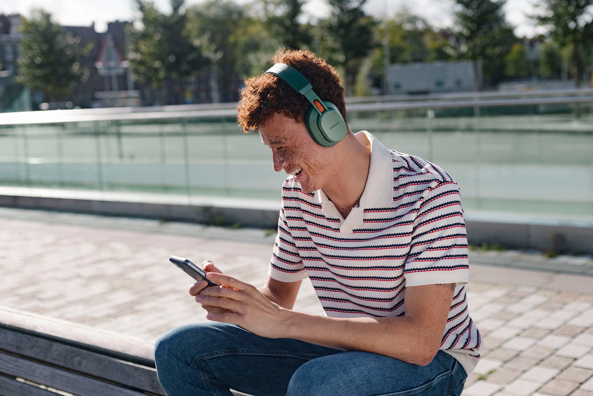 Fairphone Over-Ear-Kopfhörer »Fairbuds XL«, Bluetooth, Active Noise Cancelling (ANC)