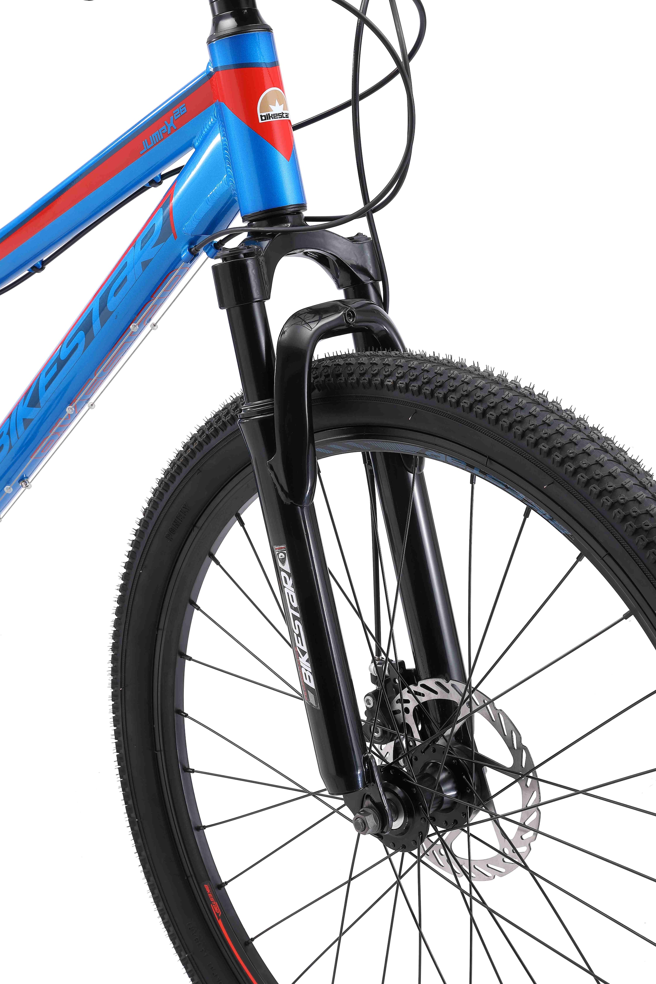 Bikestar Mountainbike 21 Gang Shimano RD-TY300 Schaltwerk Kettenschaltung für Damen und Herren, Kettenschaltung