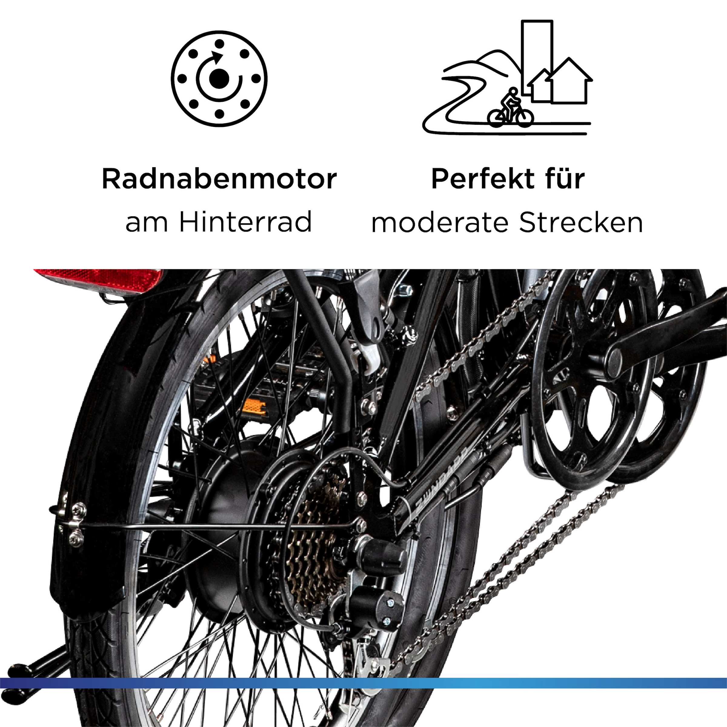 Zündapp E-Bike »Z120«, 7 Gang, Shimano, Tourney, Heckmotor 250 W, Pedelec, Elektrofahrrad für Damen u. Herren