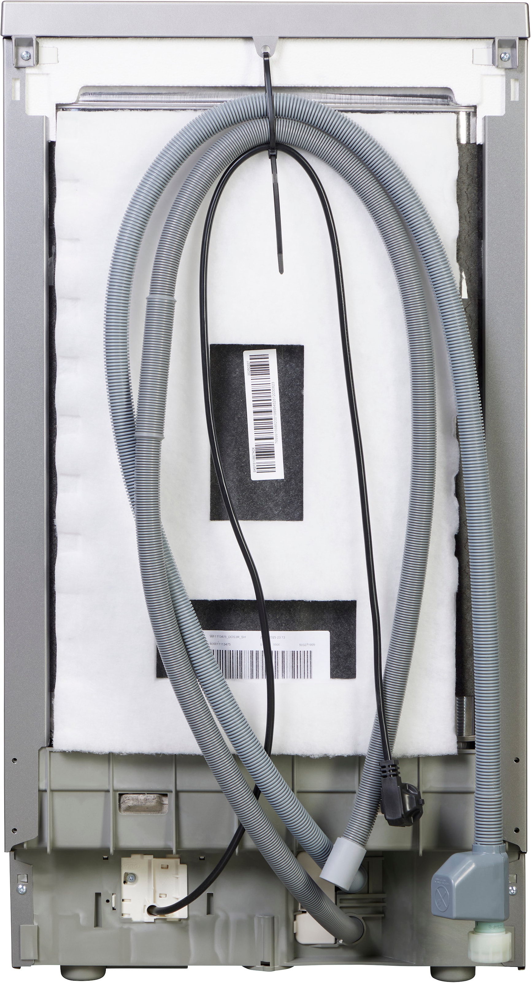 BAUKNECHT Standgeschirrspüler »BK6FB10BS7A0X«, 10 Maßgedecke, ActiveDry