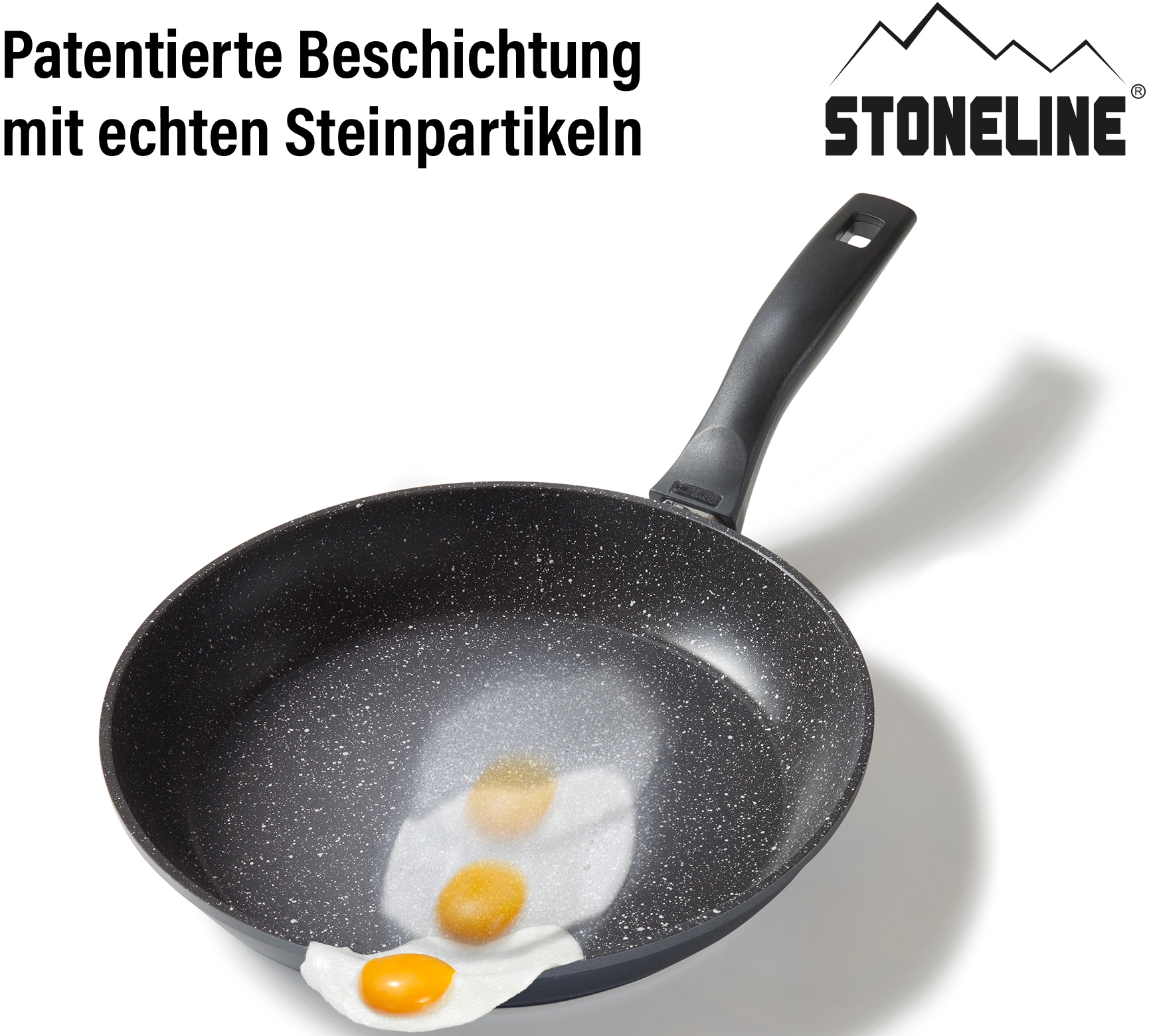 STONELINE Bratpfanne, Aluminium, (1 tlg.), Induktion