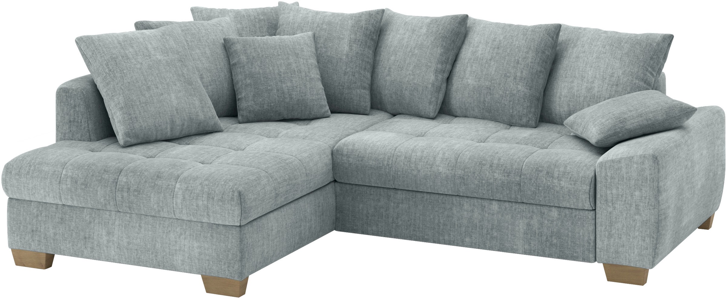 Mr. Couch Ecksofa »Nikita II, L-Form«, Wahlweise mit Bettfunktion, Bettkast günstig online kaufen