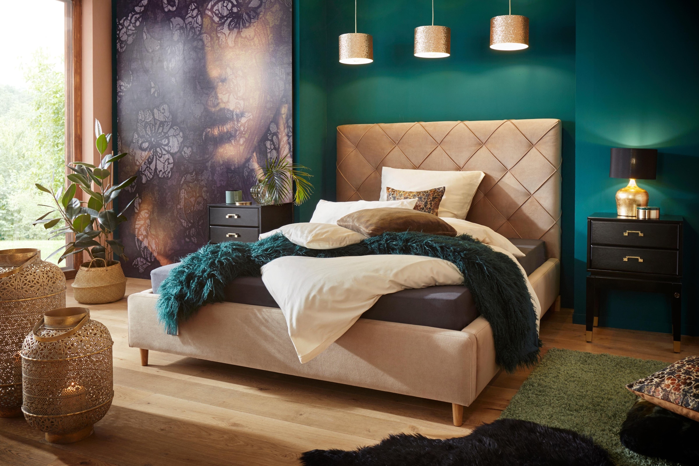 Gözze Dekokissen »Premium Cashmere-Feeling Kissen«, 50x50cm,passend zur Premium Cashmere-Feeling Decke,Kissenhülle&Füllung