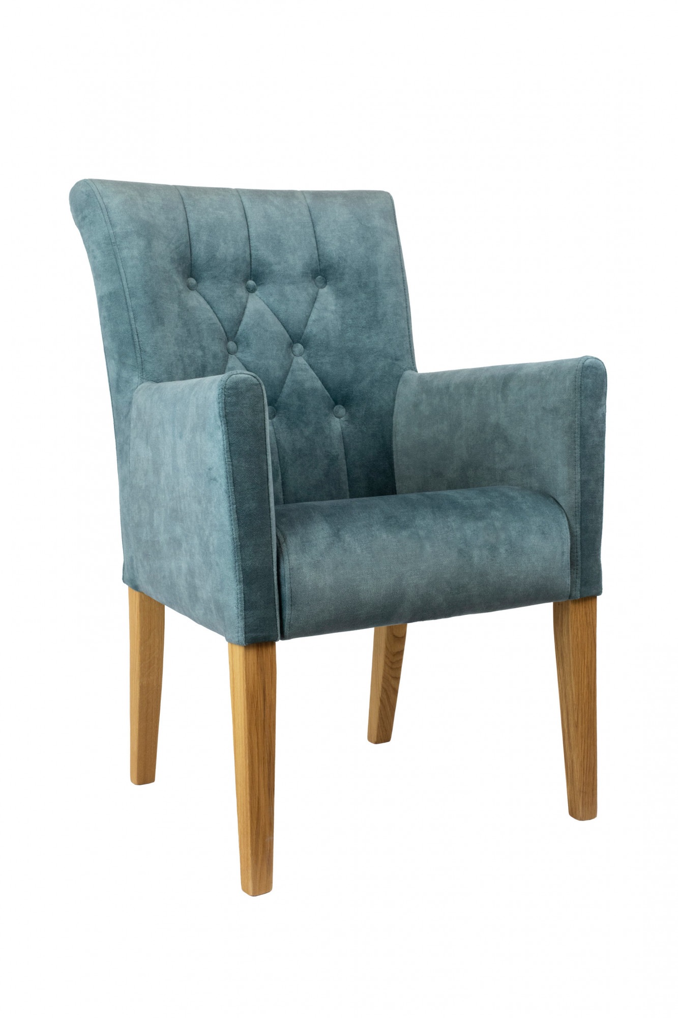 Home affaire Armlehnstuhl »Cortega Esszimmerstuhl mit Knopfheftung« () 1 St günstig online kaufen