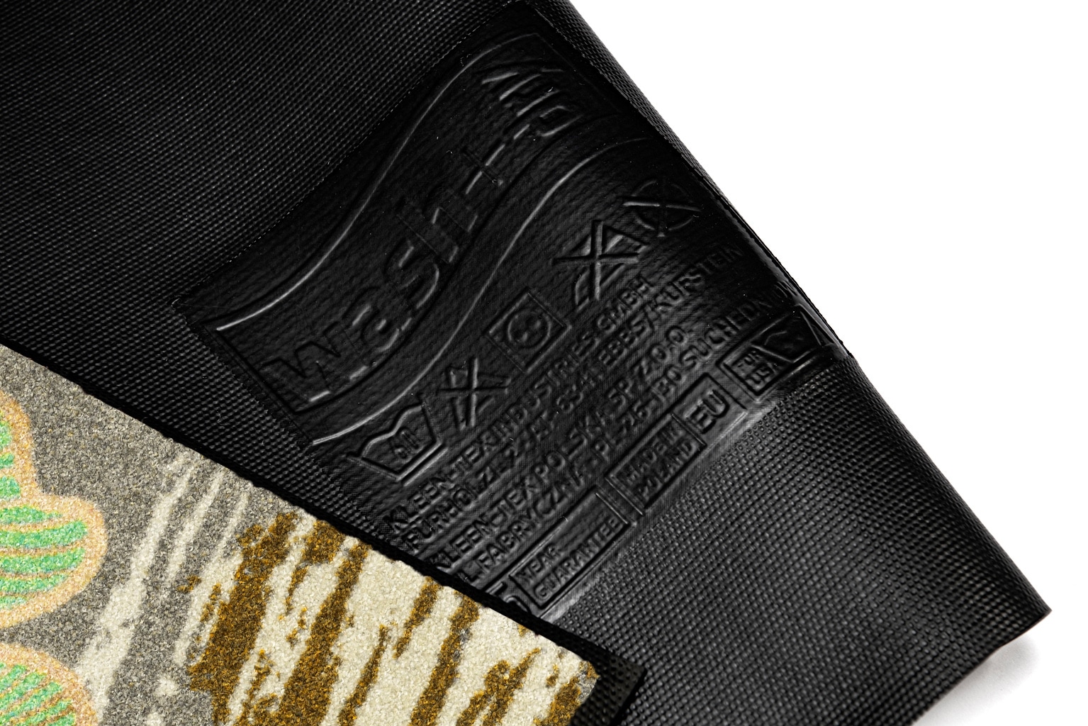 wash+dry by Kleen-Tex Fußmatte »Greengko« rechteckig 7 mm Höhe