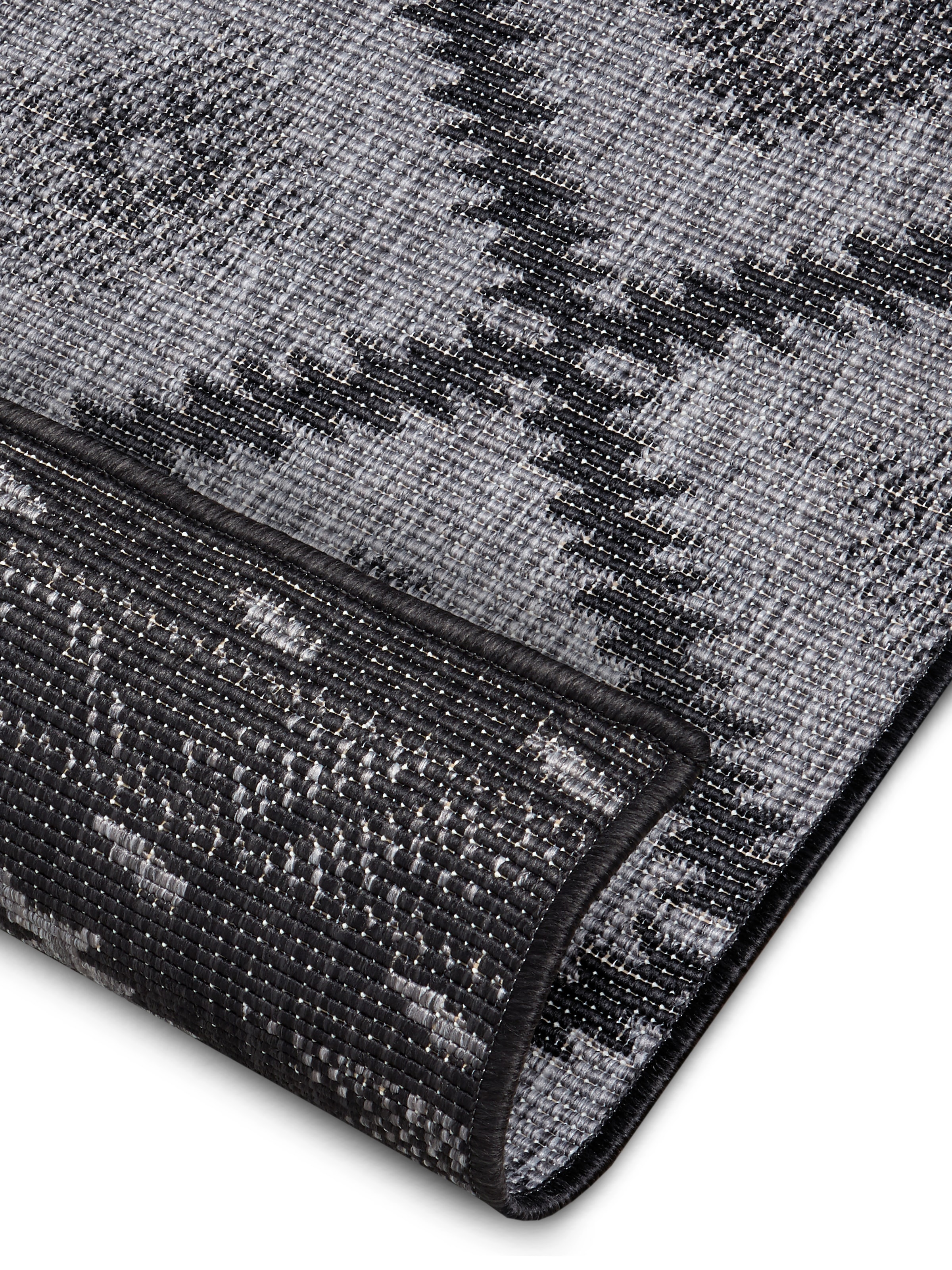 NORTHRUGS Teppich »Malibu Wendeteppich«, rechteckig, 5 mm Höhe, In-& Outdoor, Wetterfest, Balkon, Läufer, Wohnzimmer, Wasserfest