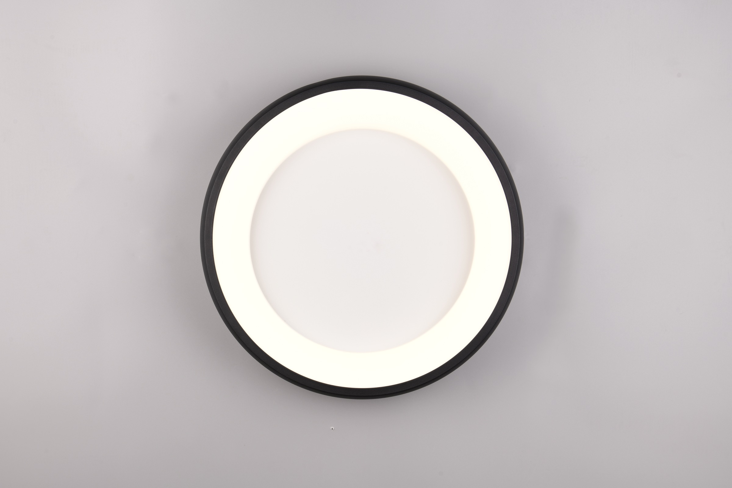 TRIO Leuchten LED Deckenleuchte »CARDONA, runde LED Deckenlampe Büro, Ø 46cm, 3300 Lumen 29W, dimmbar«, 1 flammig, Leuchtmittel LED-Board | LED fest integriert, CCT - Lichtfarbe einstellbar 2300/3000/4000K, auch Wandmontage möglich