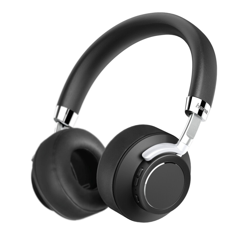 Hama Bluetooth-Kopfhörer »Inkl. Sprachsteuerung«, A2DP Bluetooth-AVRCP Bluetooth-HSP-HFP, Sprachsteuerung, "Voice", On-Ear, Mikrofon