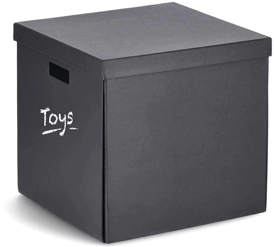 Zeller Present Aufbewahrungsbox, (1 St.), beschriftbar, bestellen Karton online recycelter