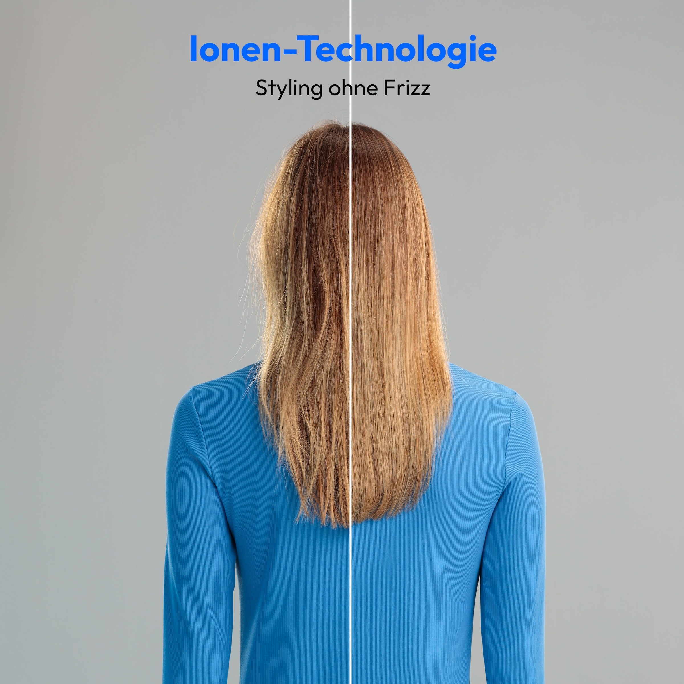Medion® Glätteisen »Haarglättbürste HB1 (MD19859)«, Keramik-Turmalin, Keramik/Turmalin beschichtete Borsten, Ionen-Technologie