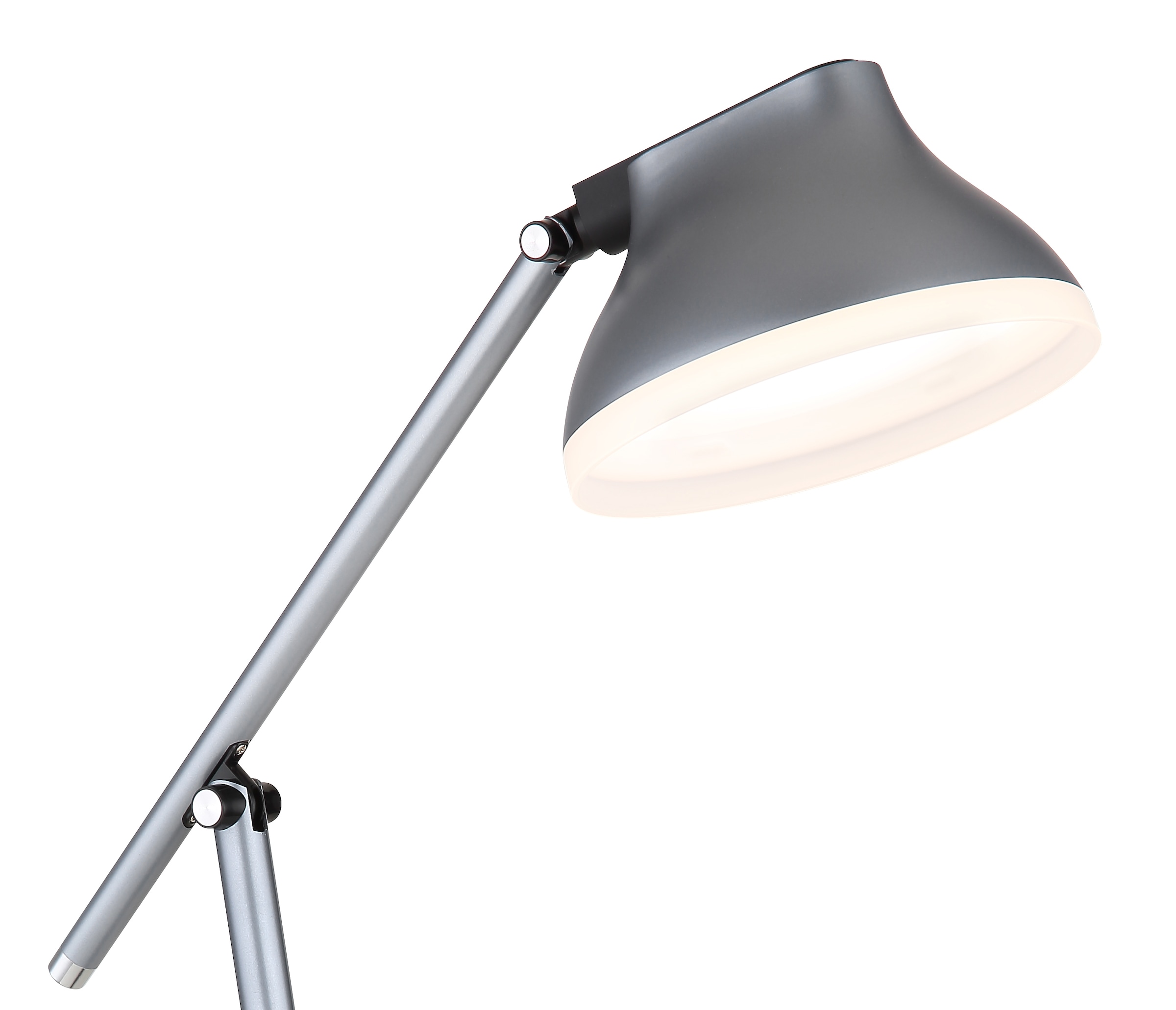 GLOBO LIGHTING LED Tischleuchte »HALVAR«, Leuchtmittel LED-Modul | LED fest integriert, Tischlampe/Arbeitszimmer/Bürotischleuchte/beweglich