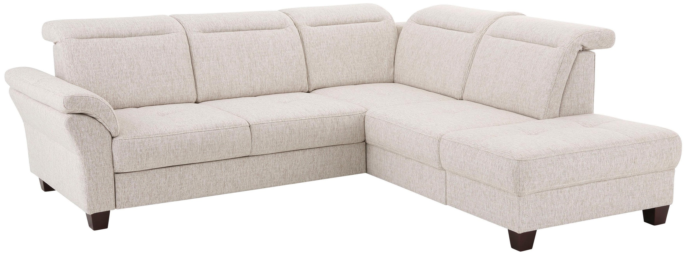 Home affaire Ecksofa »Solvei L-Form« wahlweise auch mit Kopfteilverstellung günstig online kaufen