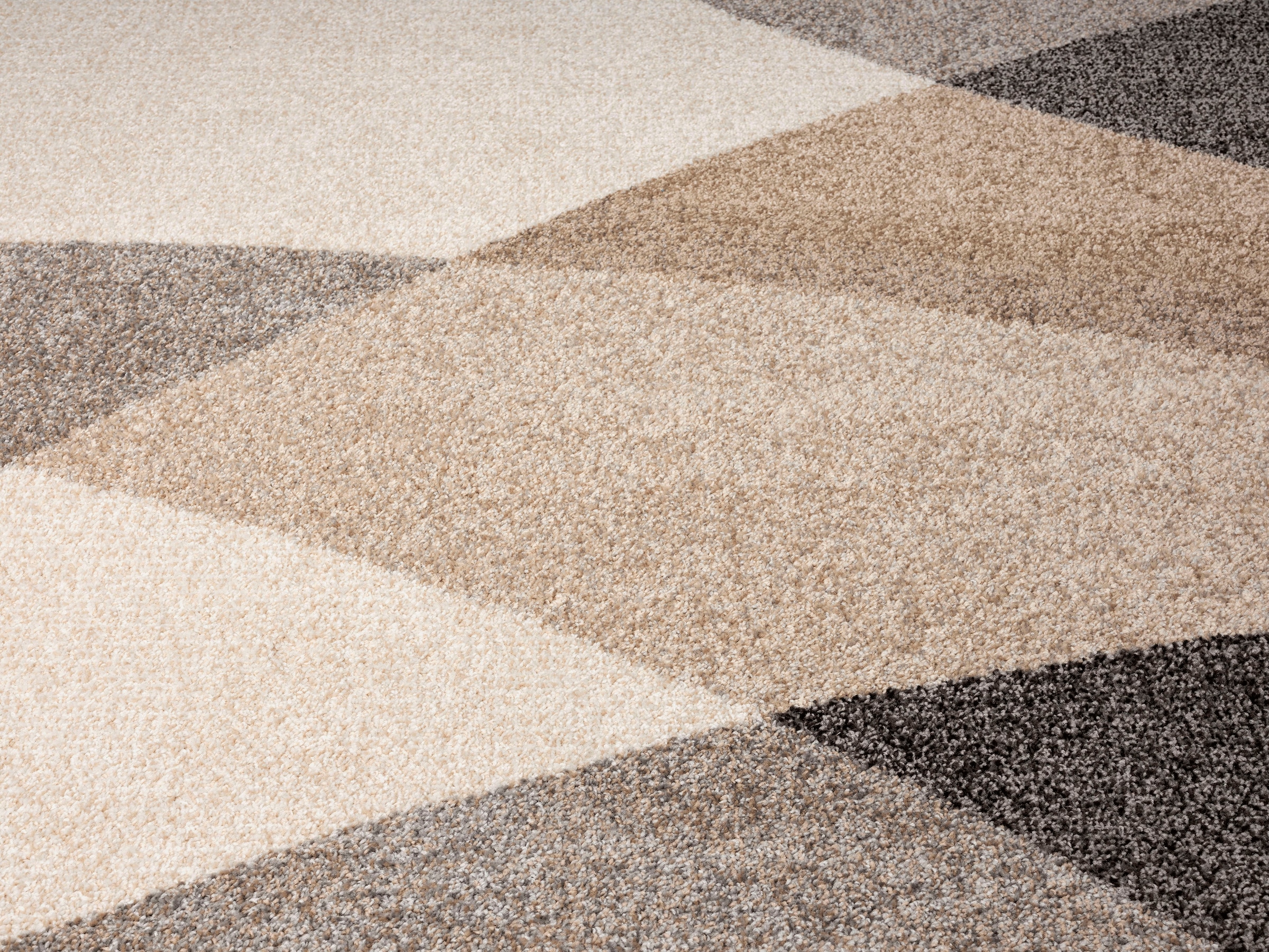 merinos Teppich »Thales 6100« rechteckig 10 mm Höhe Kurzflorteppich mit Konturenschnitt, Wohnzimmer