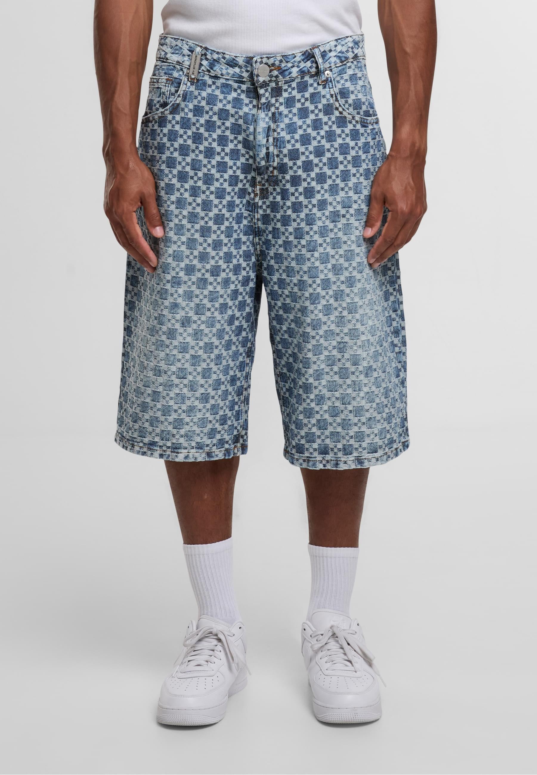 2Y Studios Shorts »2Y Studios Tariq Carre Baggy Shorts«