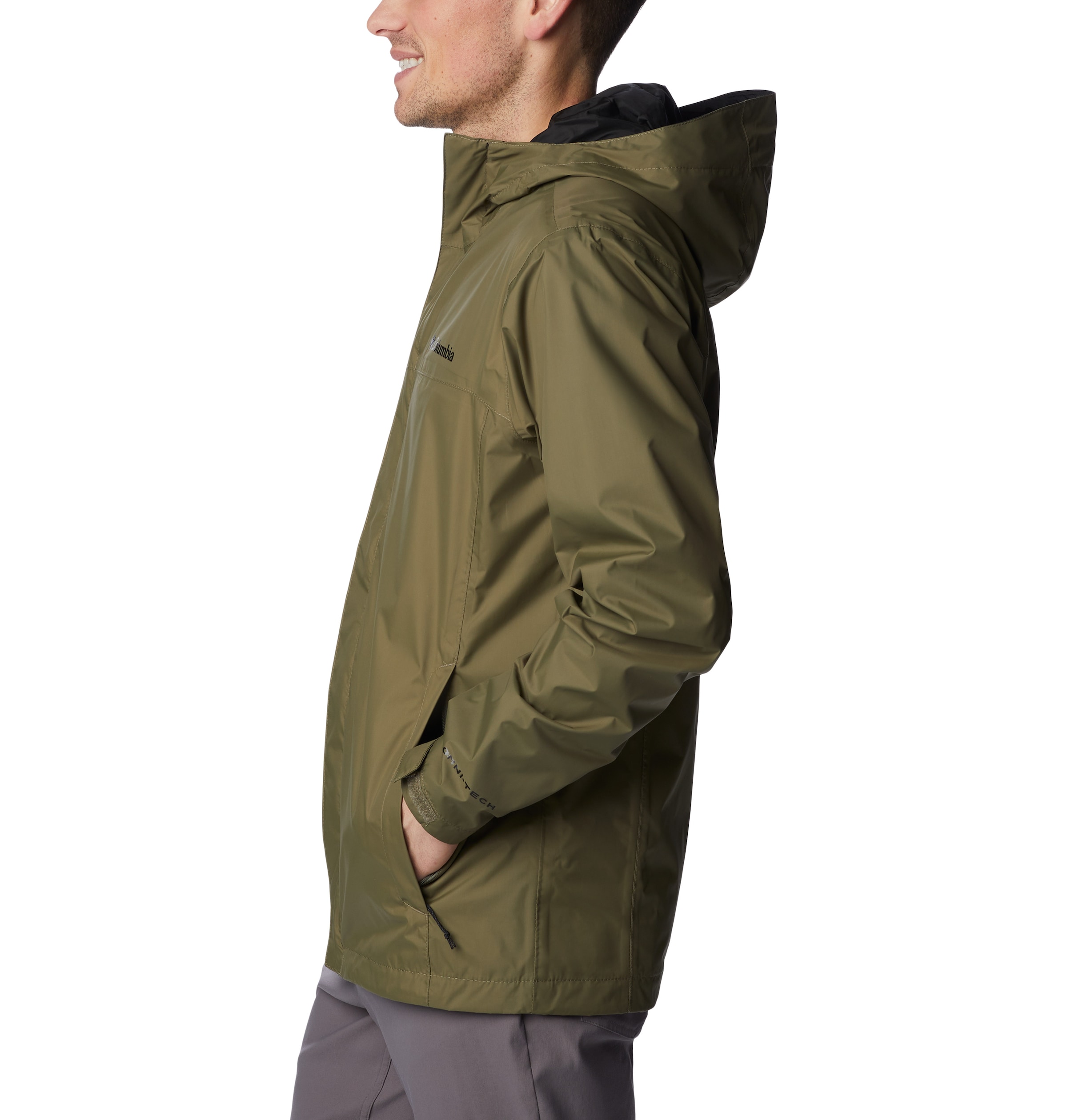 Columbia Regenjacke »WATERTIGHT II JACKET«, (1 St.), mit Kapuze