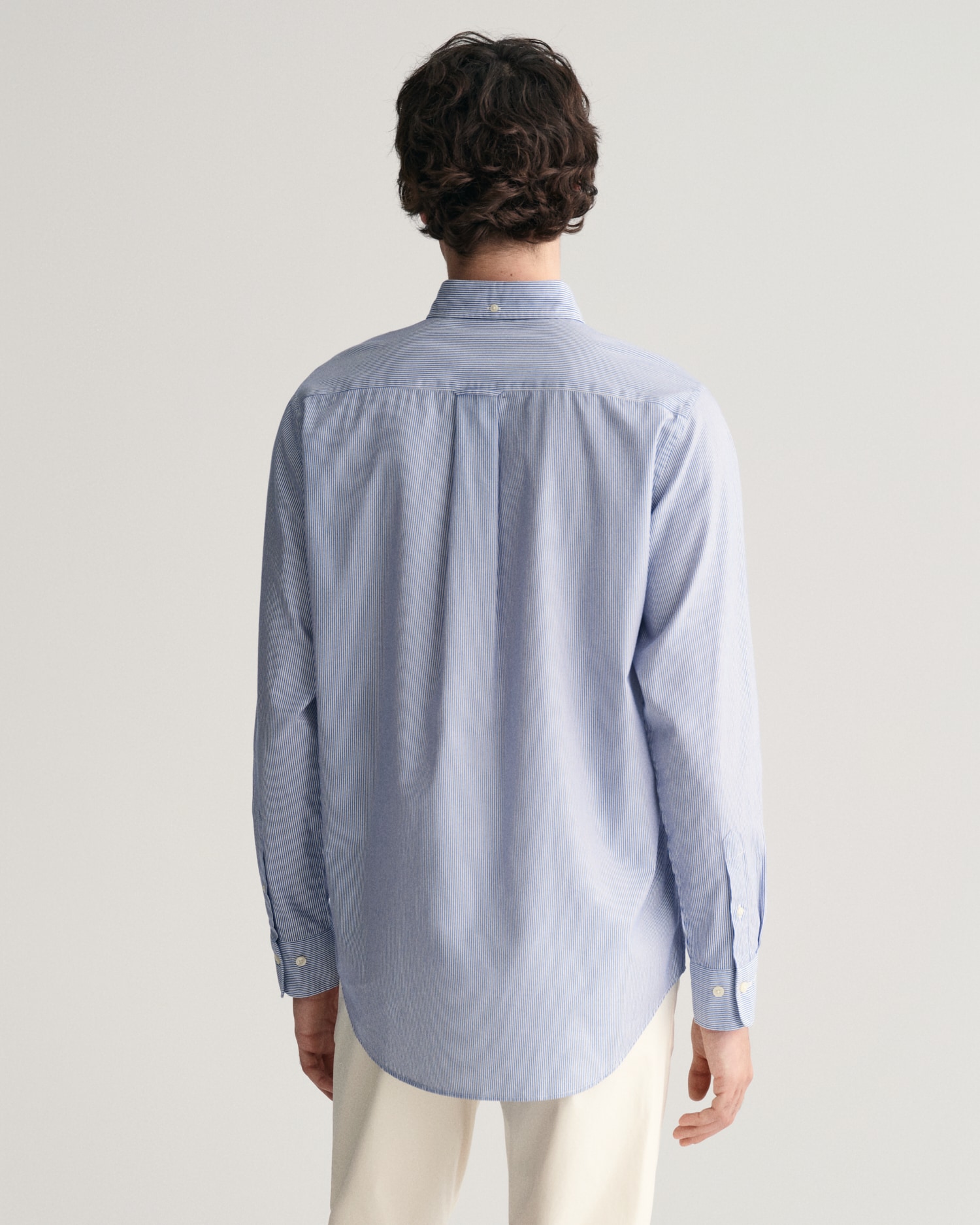 Gant »REG POPLIN BANKER SHIRT« Banker Stripe Popeline, leichte Baumwolle