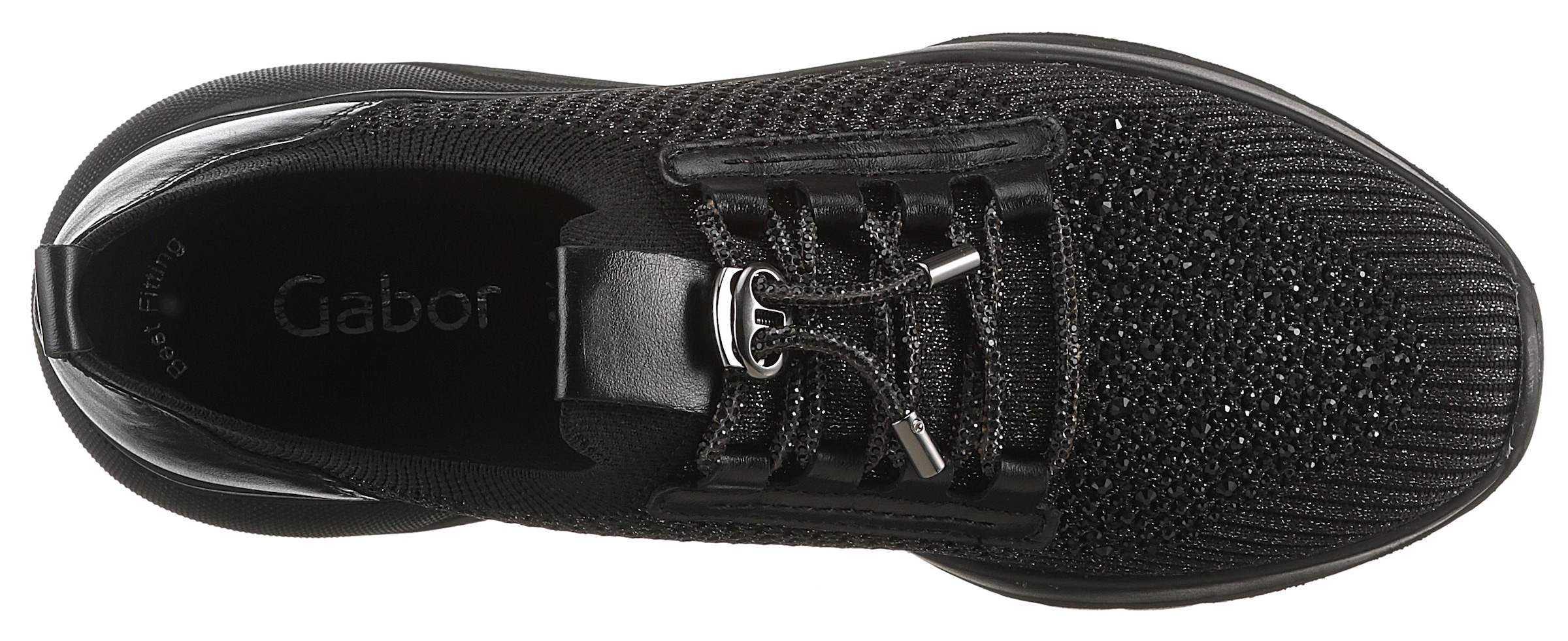 Gabor Slip-On Sneaker, Freizeitschuh, Halbschuh, Slipper mit Best Fitting-Ausstatttung