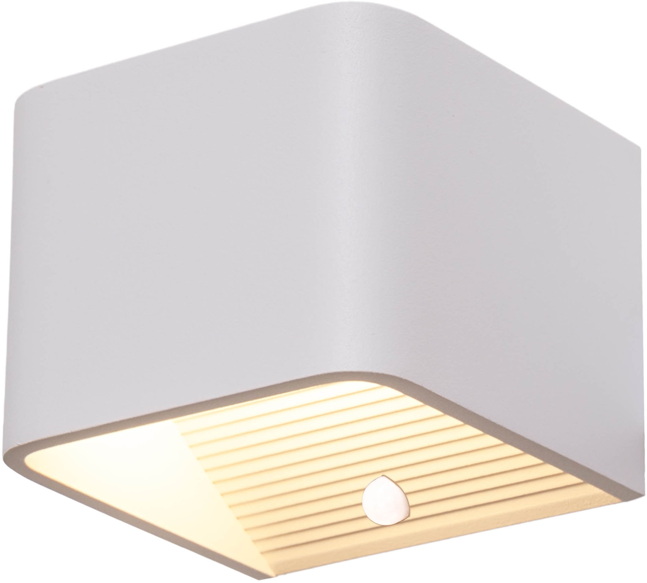 näve LED Wandleuchte »Cube«, 1 flammig, Leuchtmittel LED-Modul | LED fest integriert, Akku, magnetisch, Bewegungssensor, Memory, USB-C, Kippschalter