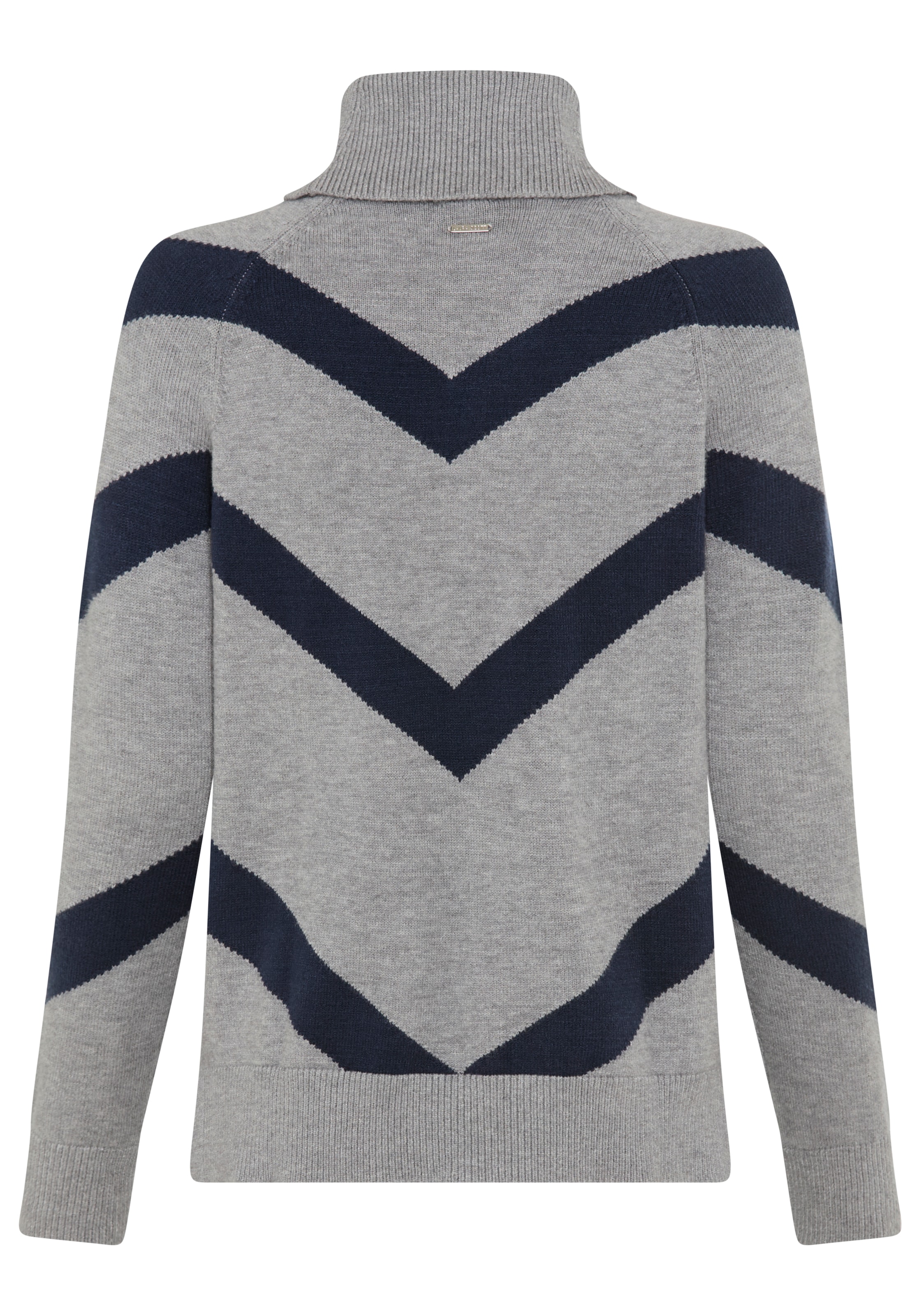 Laura Scott Rollkragenpullover, mit lässigem Streifenmuster - NEUE KOLLEKTION