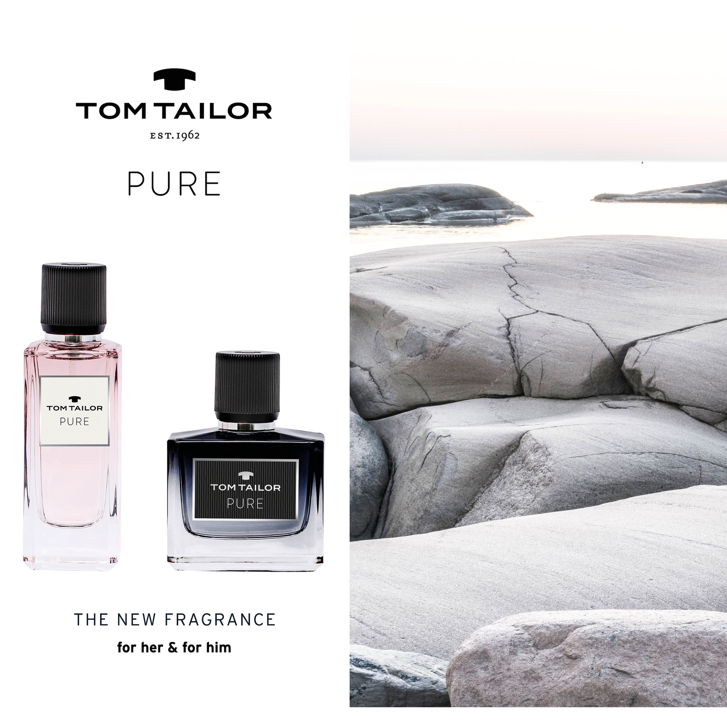 TOM TAILOR Eau de Toilette »PURE FOR HIM« EdT 30 ml Man