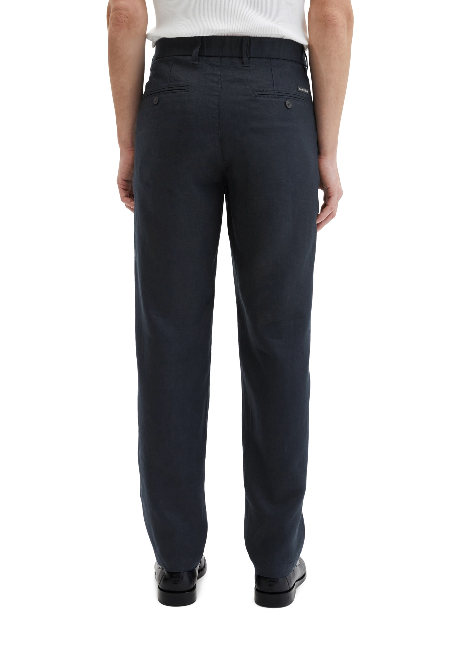 Marc O'Polo Leinenhose »Osby jogger pleats«