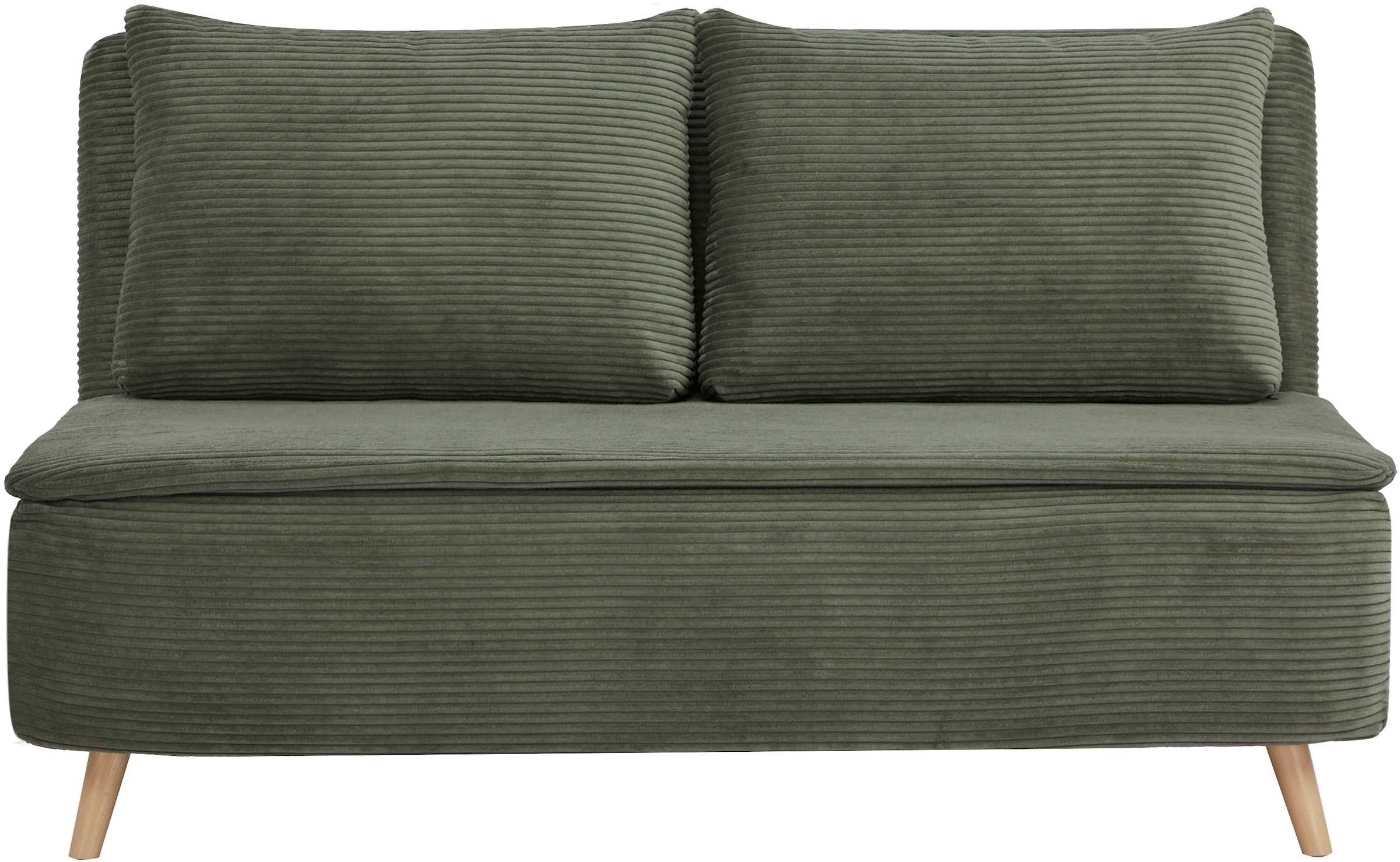 INOSIGN 2-Sitzer »AINSLEY 140 cm Breite«, Verstellbare Rückenlehne und Sofa mit Bettfunktion
