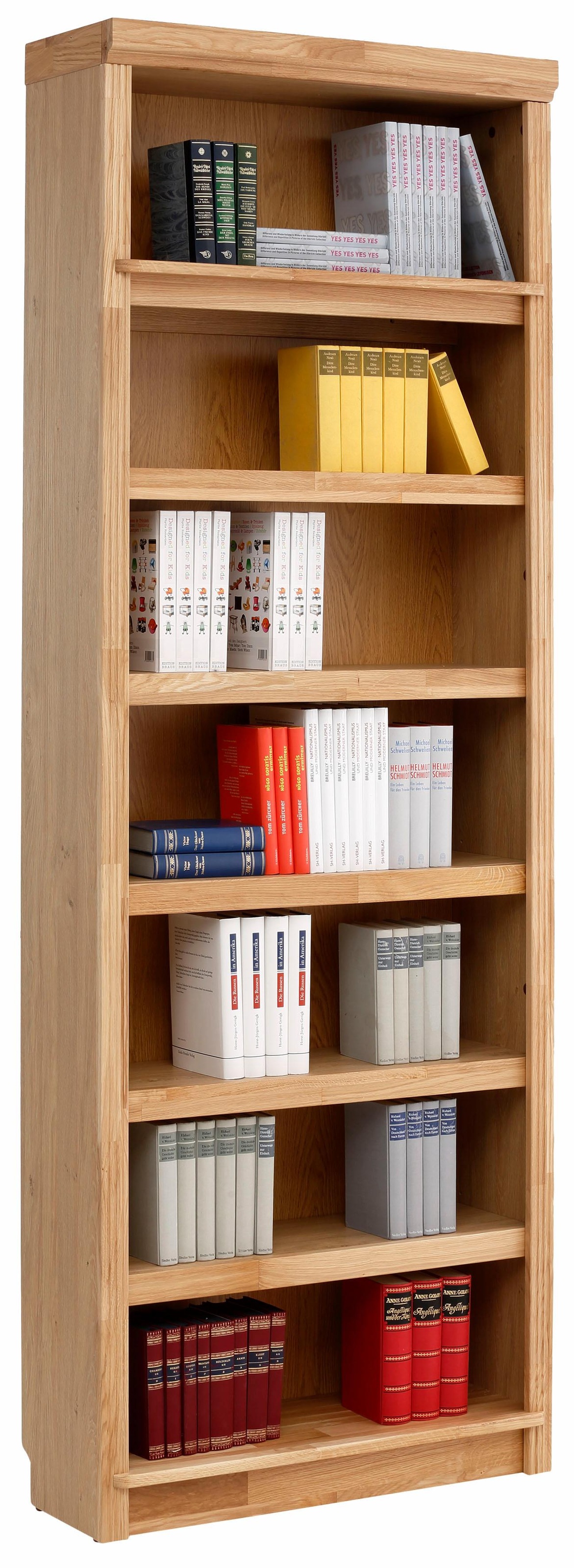 Home affaire Bücherregal »Soeren«, in 2 Höhen und 2 Tiefen, mit viel Staura günstig online kaufen