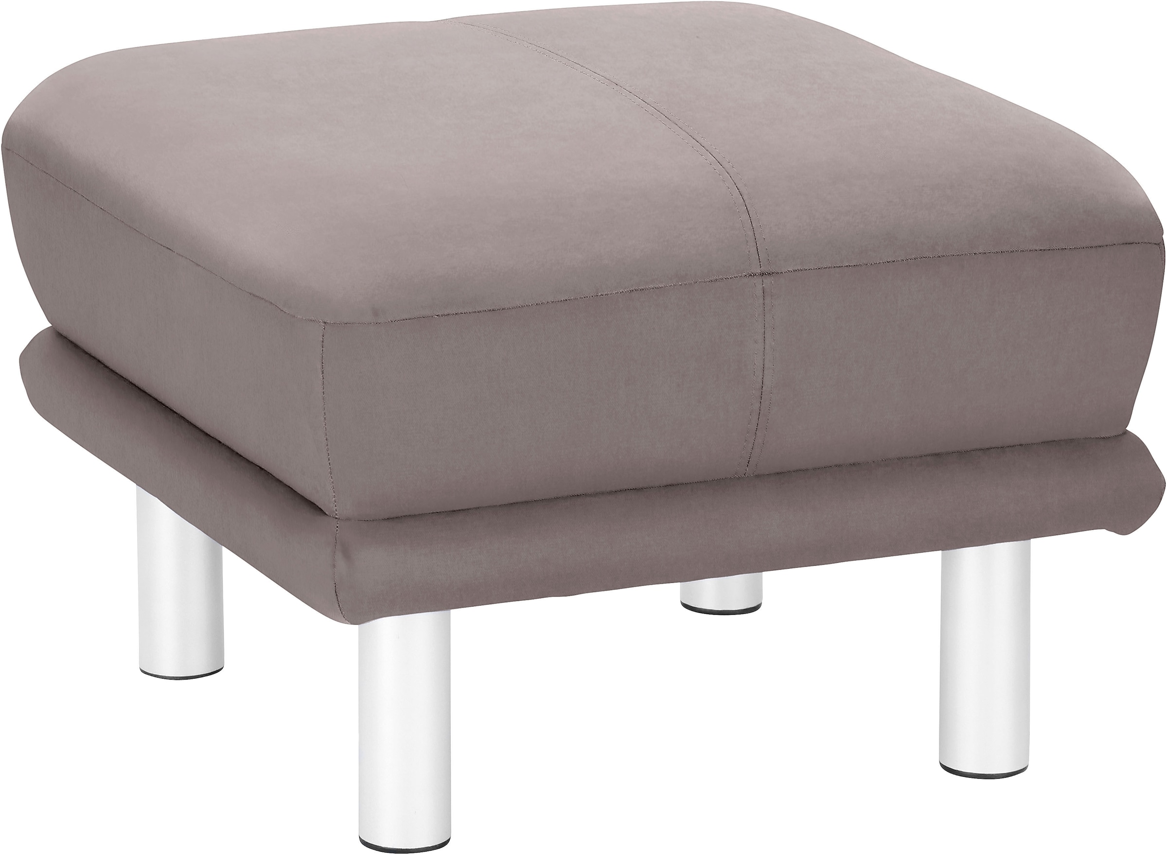TRENDMANUFAKTUR Hocker »Cecilia II, modern und elegant, B/T 66/66cm« günstig online kaufen