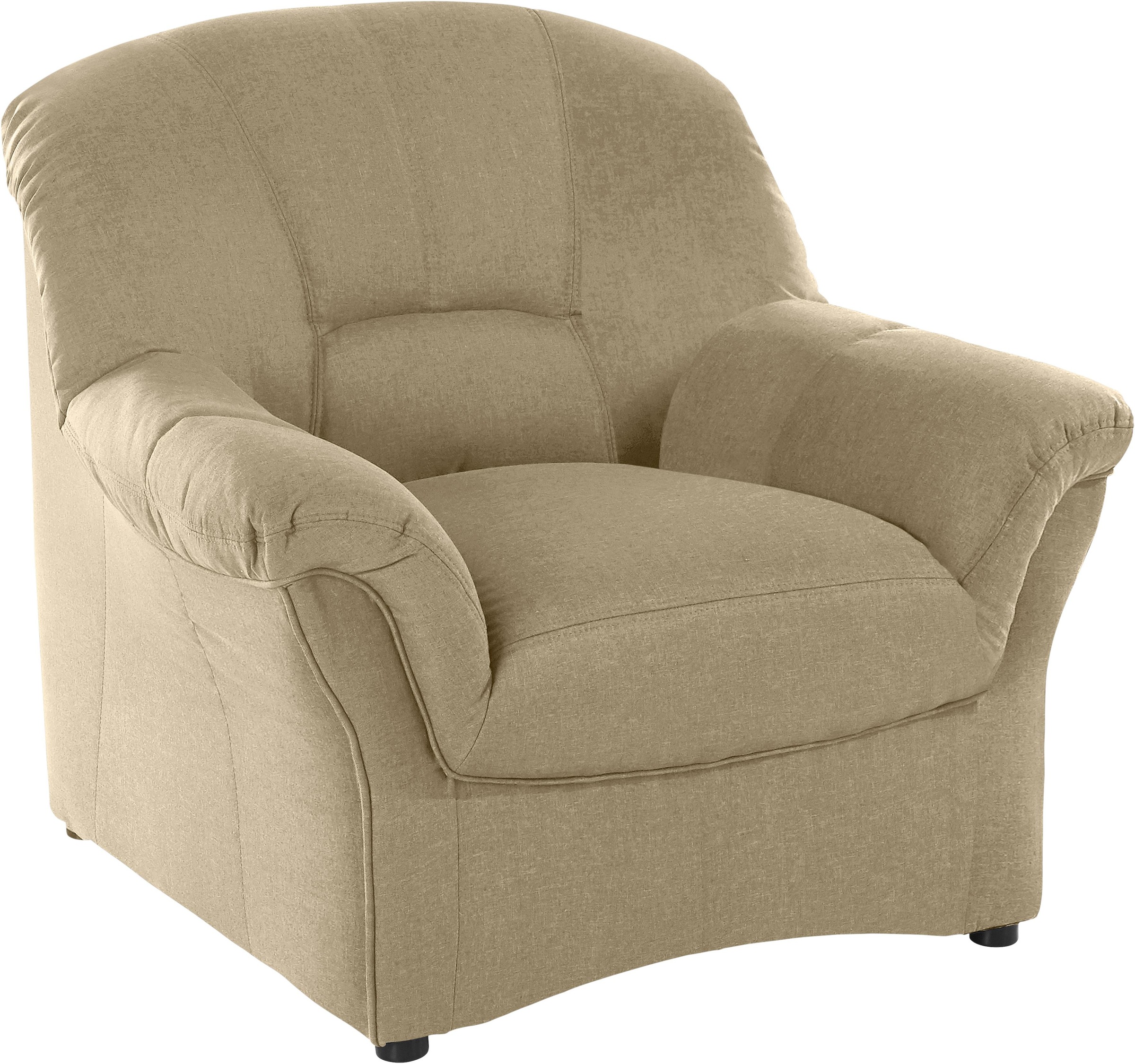DOMO collection Sessel »Bahia Sitzbelastung 140 kg«, inklusive Federkern günstig online kaufen