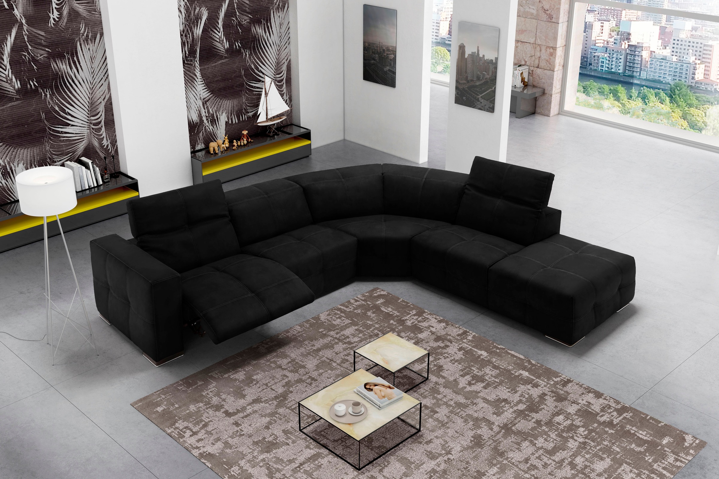 Egoitaliano Ecksofa »Sauvanne, Designsofa der Extraklasse, elegant und bequ günstig online kaufen