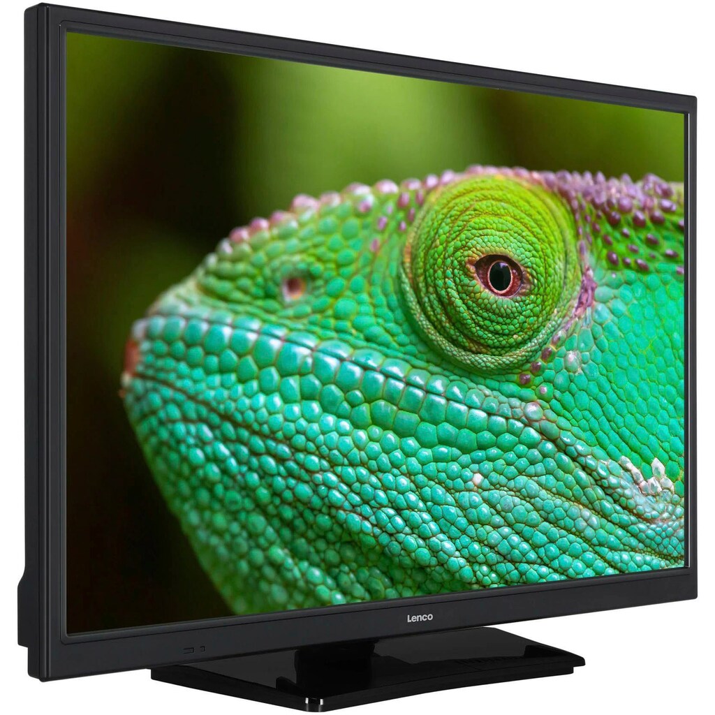 Lenco LCD-LED Fernseher »DVL-2483BK - Smart-TV mit DVD«, 61 cm/24 Zoll, HD, Smart-TV