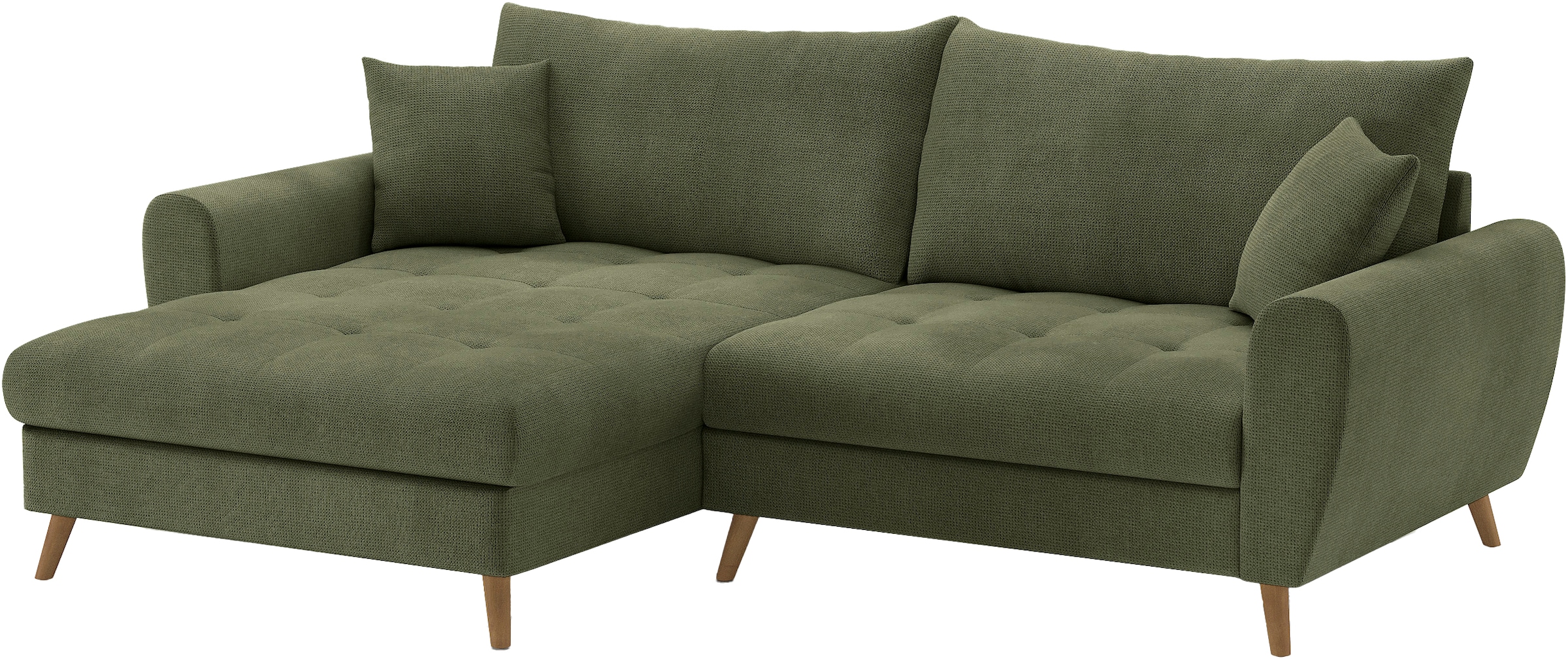 Mr. Couch Ecksofa »Blackburn II, L-Form«, Mit Kaltschaumpolsterung bis 140 kg belastbar