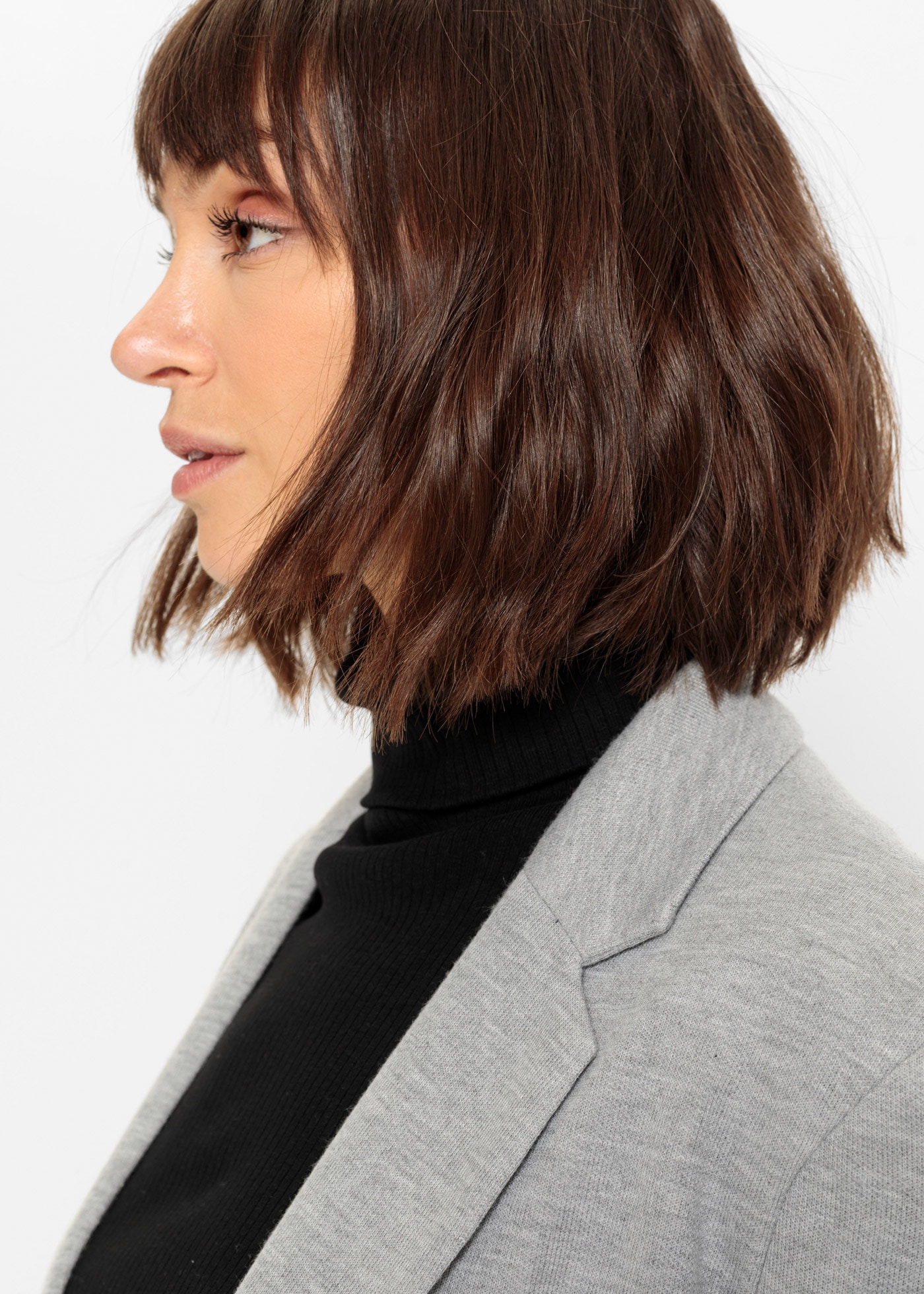 bonprix Jerseyblazer »Langer Jersey-Blazer mit Taschen« Langer Jersey-Blazer mit Taschen