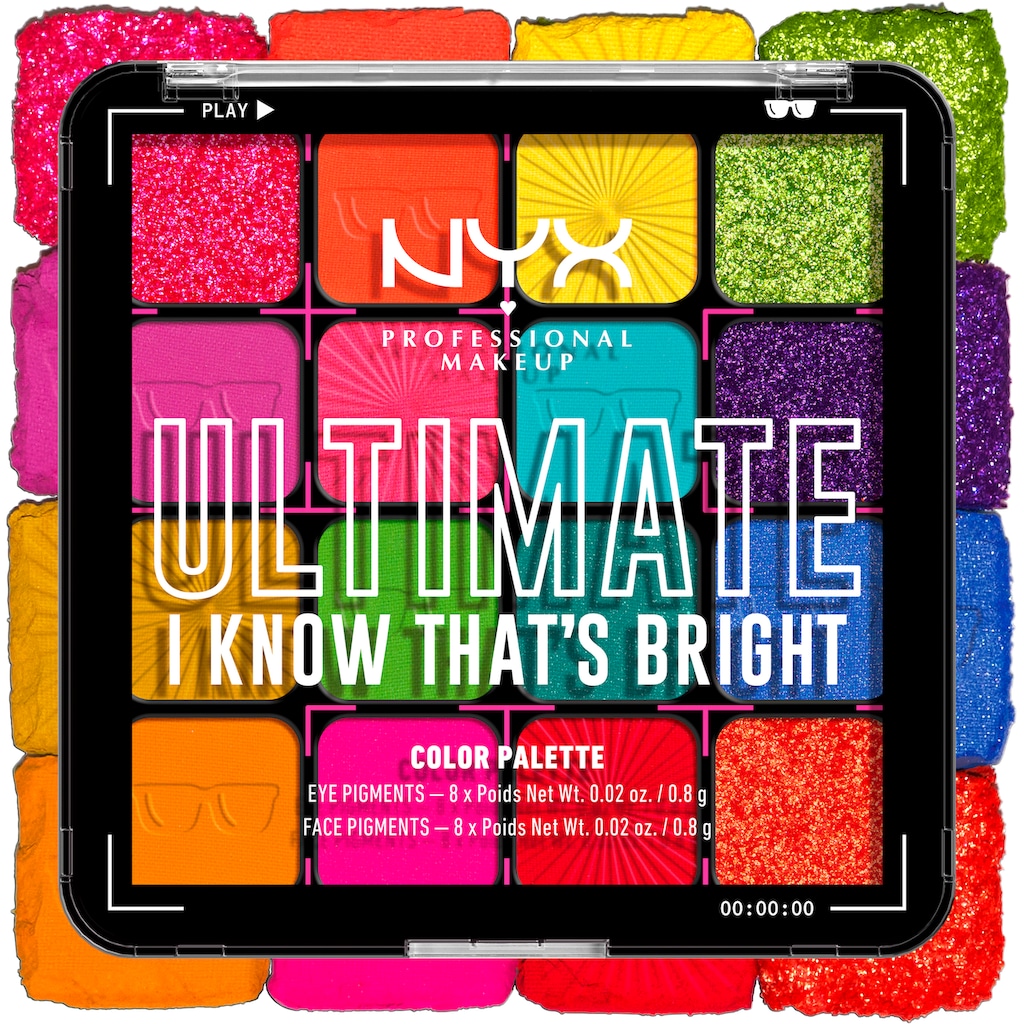 NYX Lidschatten-Palette »NYX Professional Makeup Ultimate Shadow Palette«