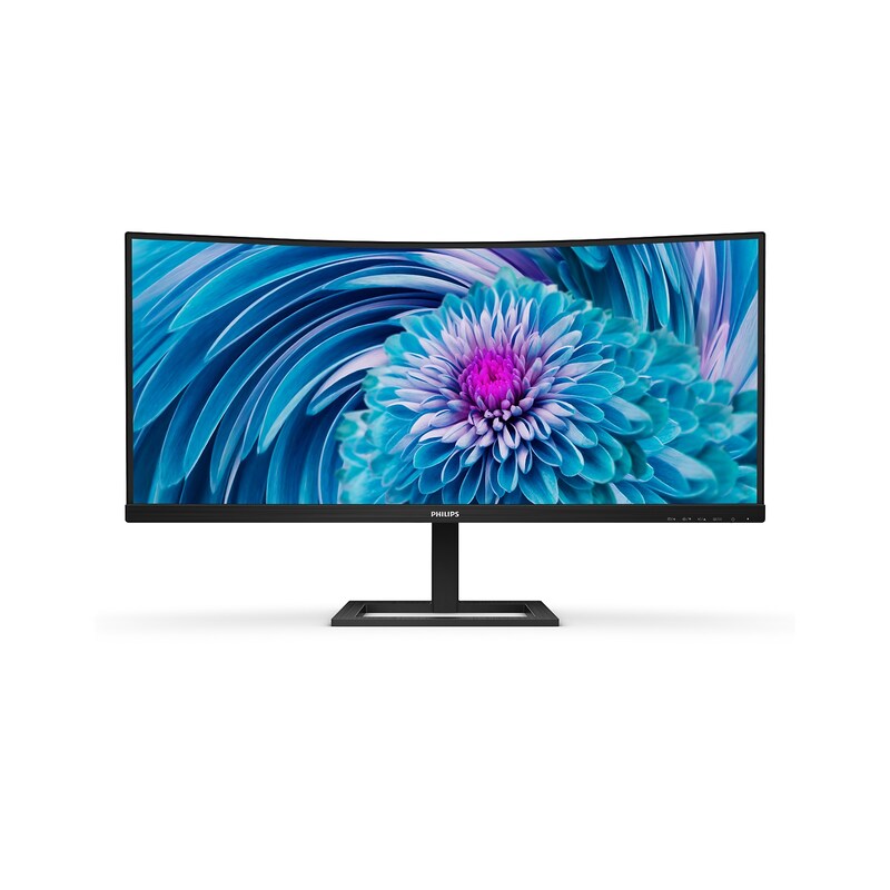 PHILIPS Curved-Gaming-Monitor »346E2CUAE« 86, 36 cm/34 ′′ 3440 x 1440 px 1 Reaktionszeit 100 Hz schwarz höhenverstellbar, neigbar, VESA...
