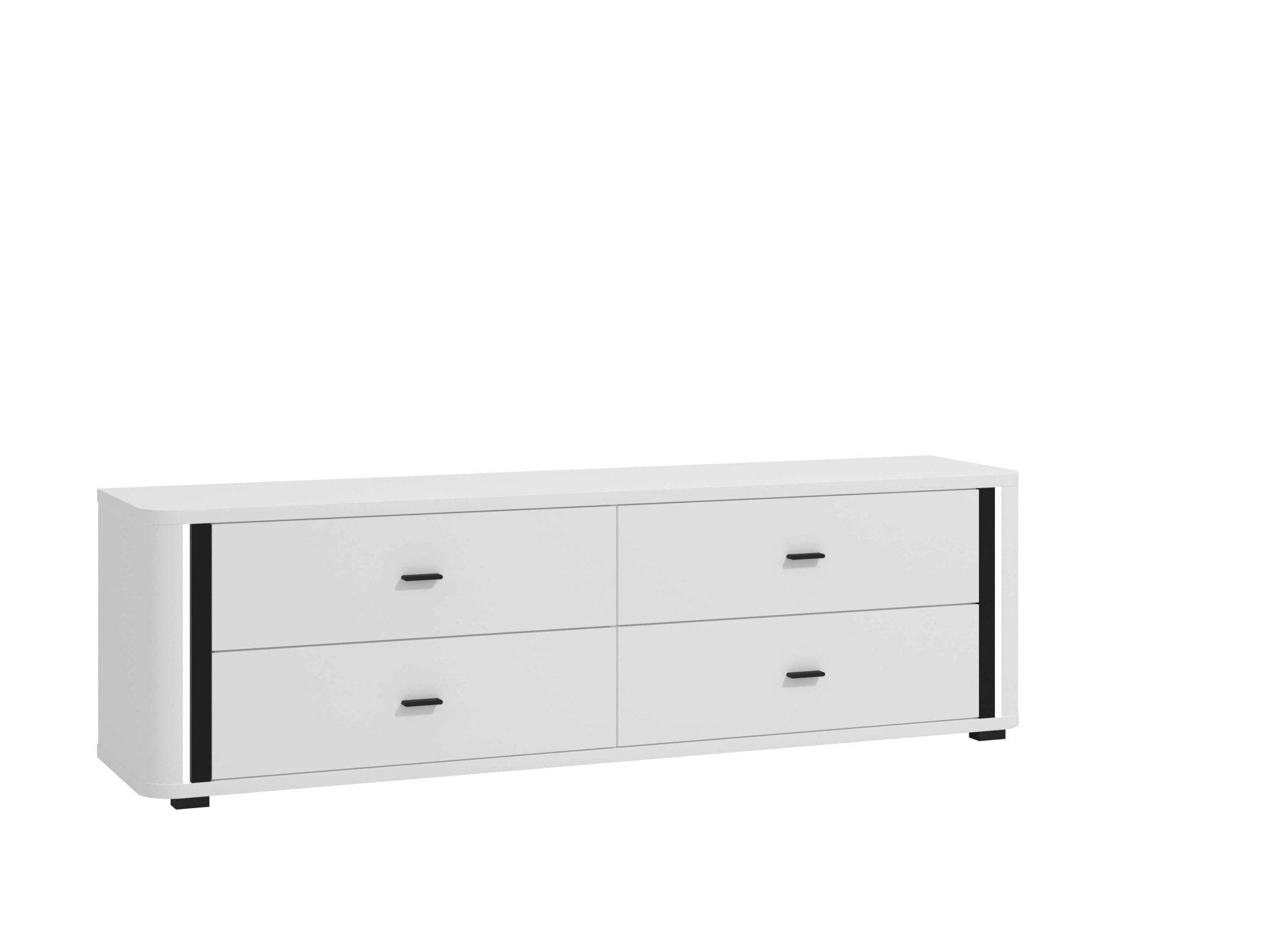 INOSIGN TV-Bank »York, TV-Kommode, TV-Schrank, TV-Bank«, mit 4 geräumigen S günstig online kaufen