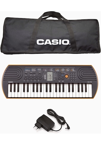 CASIO Keyboard »Mini-Keyboard SA-76«, (Set, Inkl. Netzteil und Tasche) kaufen