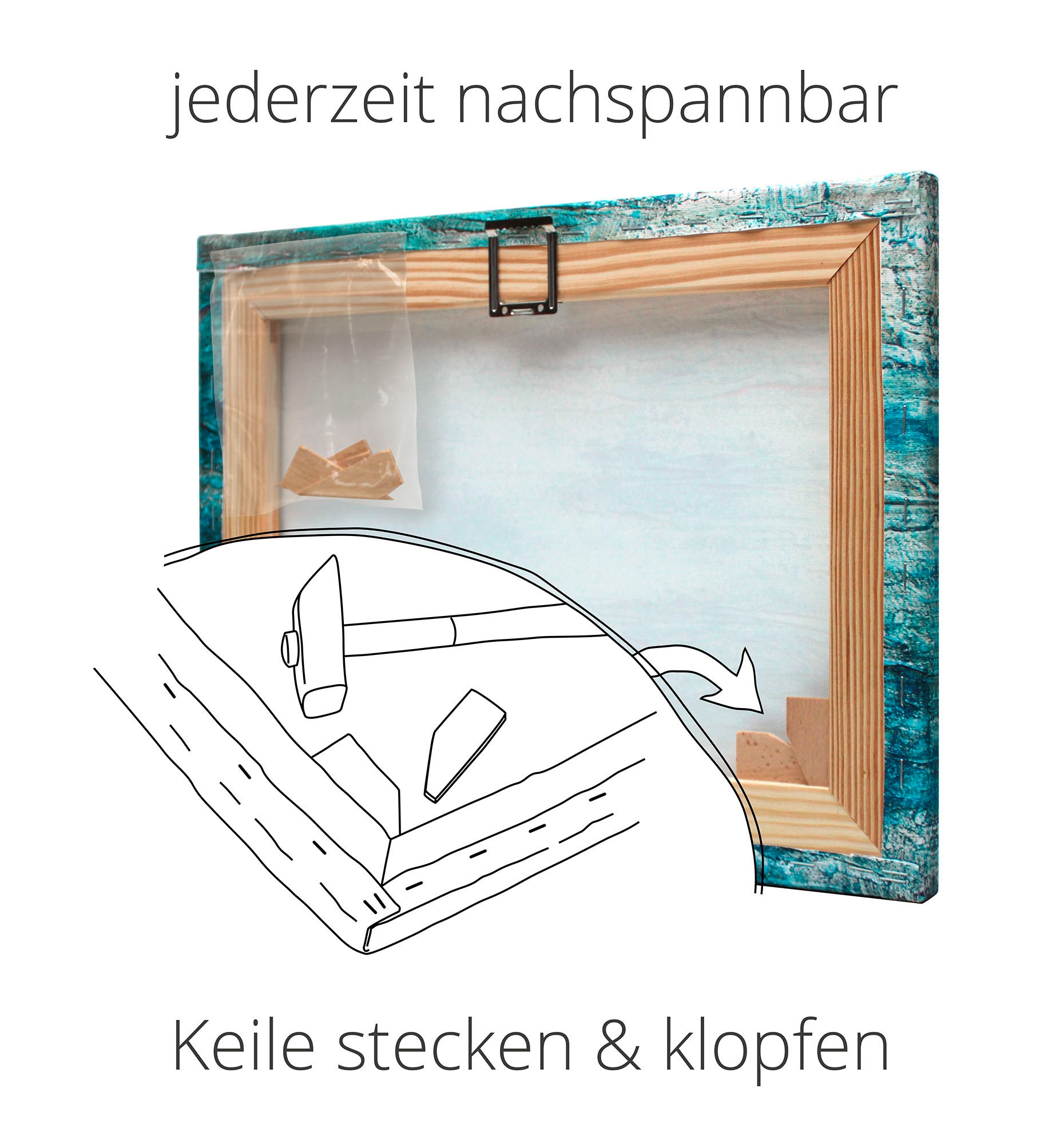 Artland Wandbild Sonnenuntergang in Leinwandbild, & Poster St.), am Sonnenaufgang oder versch. Größen Wandaufkleber Strand«, (1 als auf »Fensterblick kaufen Raten -untergang