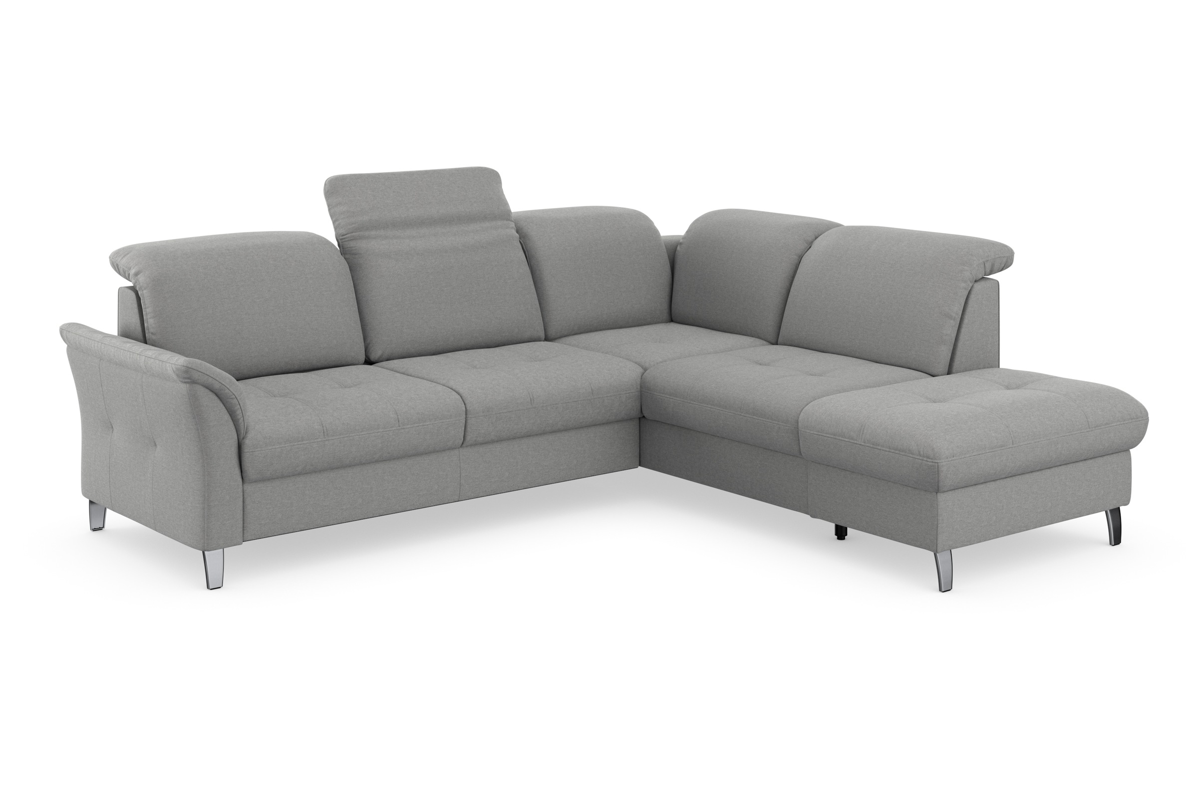 sit&more Ecksofa »Maggiore L-Form«, wahlweise mit Kopfteilverstellung, Bettfunktion und Stauraum