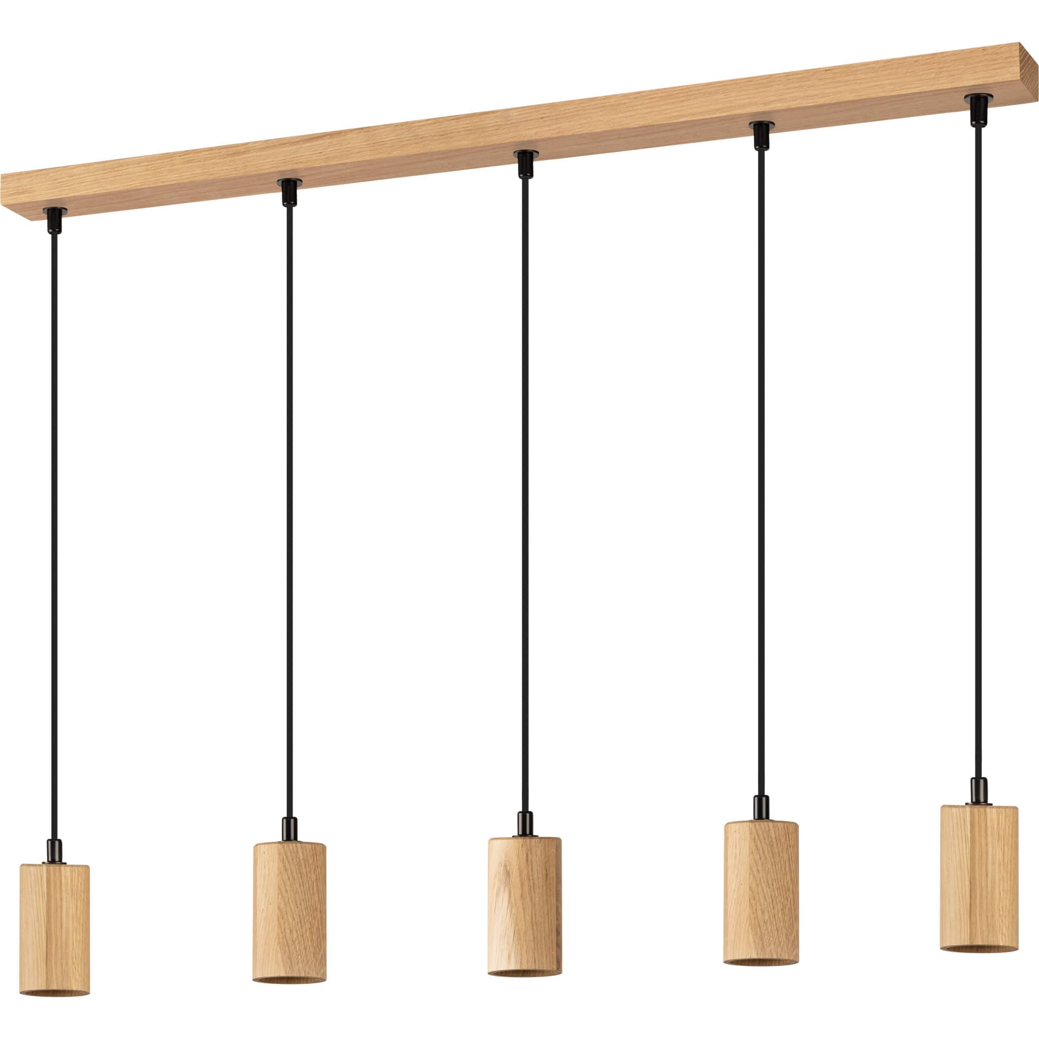 SEGULA Pendelleuchte »FLOW 5 Eiche geölt« E27 1 Stk. günstig online kaufen