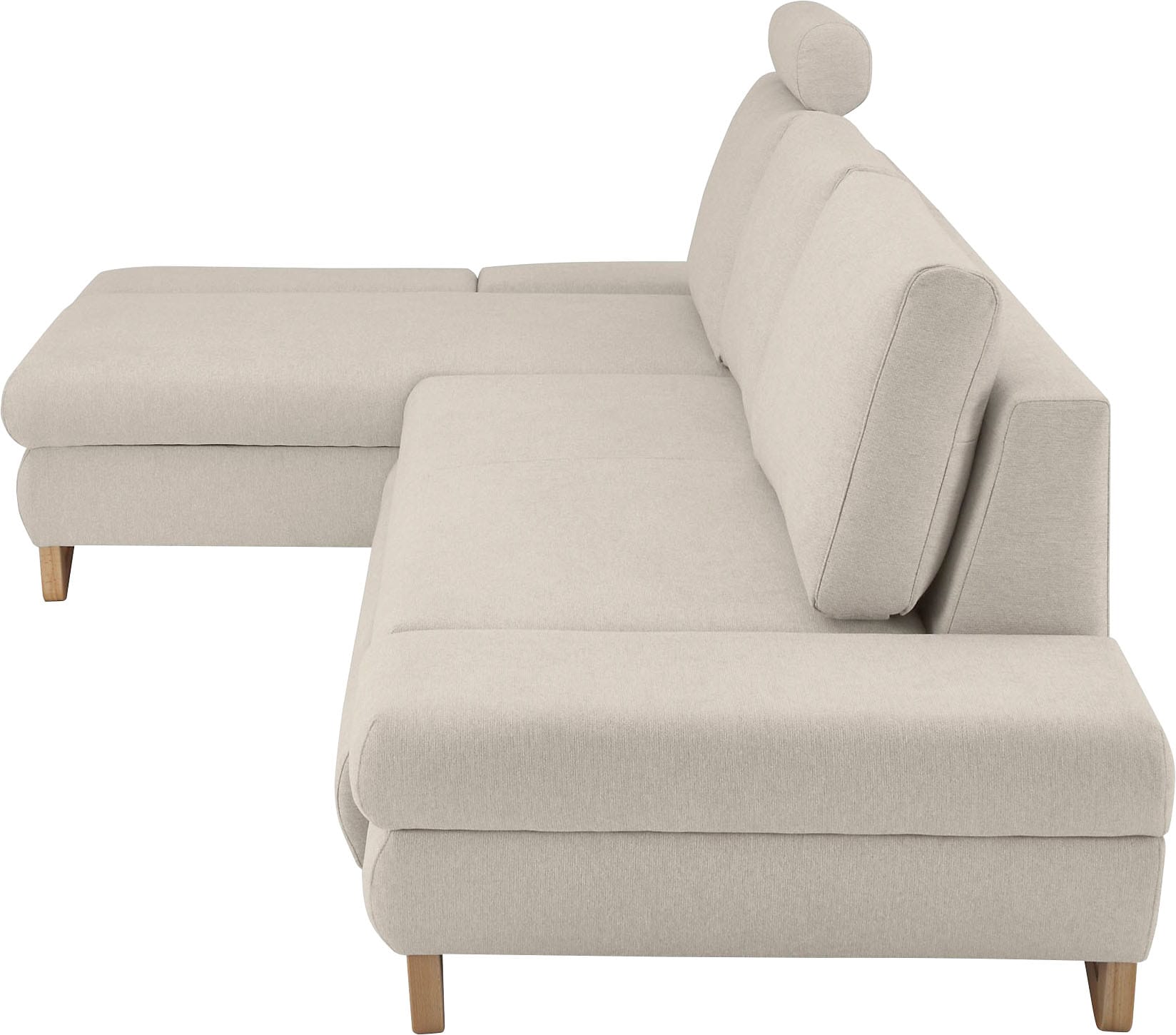 INOSIGN Schlafsofa »City/Giron«, komfortable Bettfunktion (Liegefläche 245 x 138 cm), sowie Bettkasten